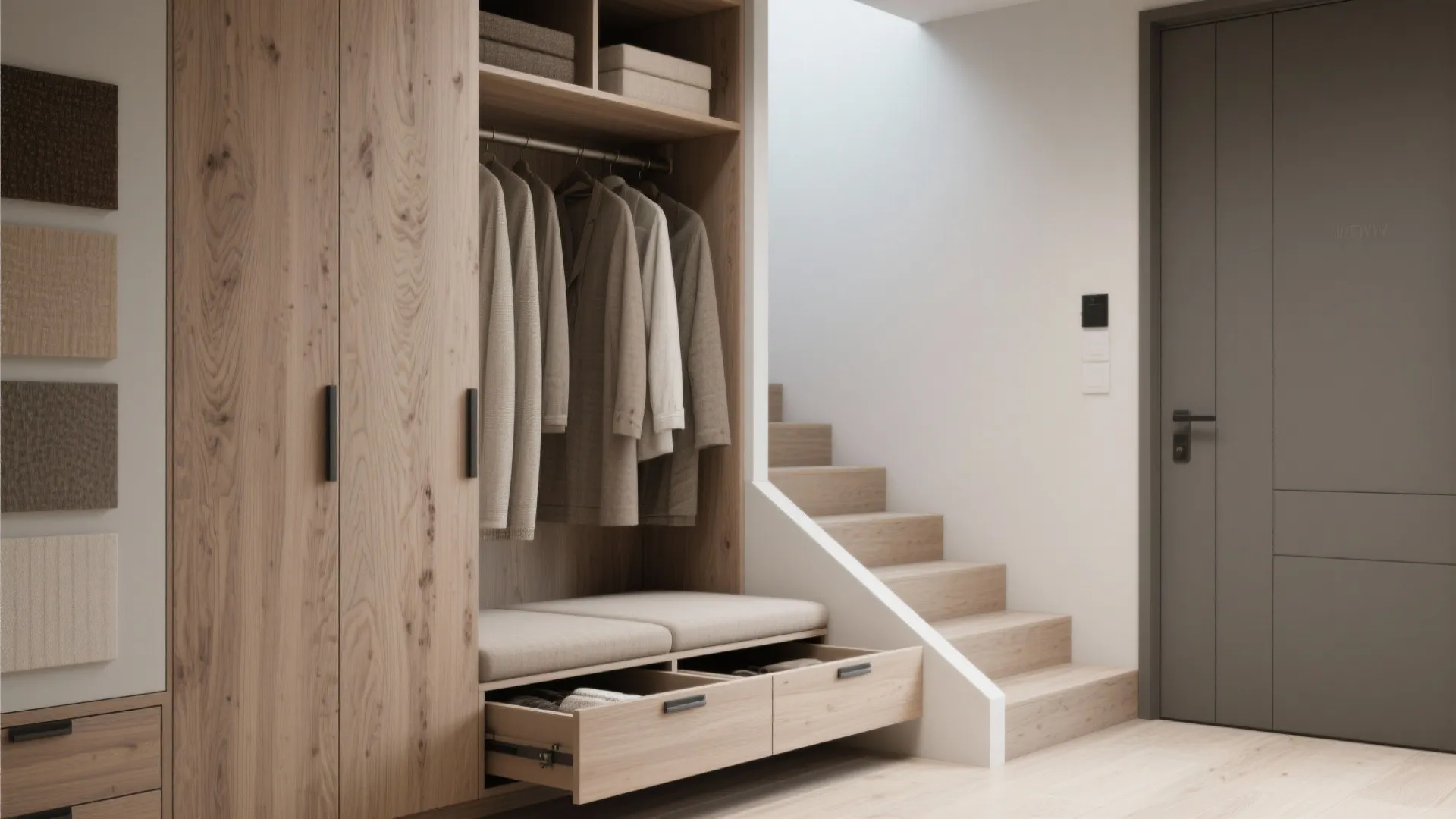 4. Smart storage integrated into structure