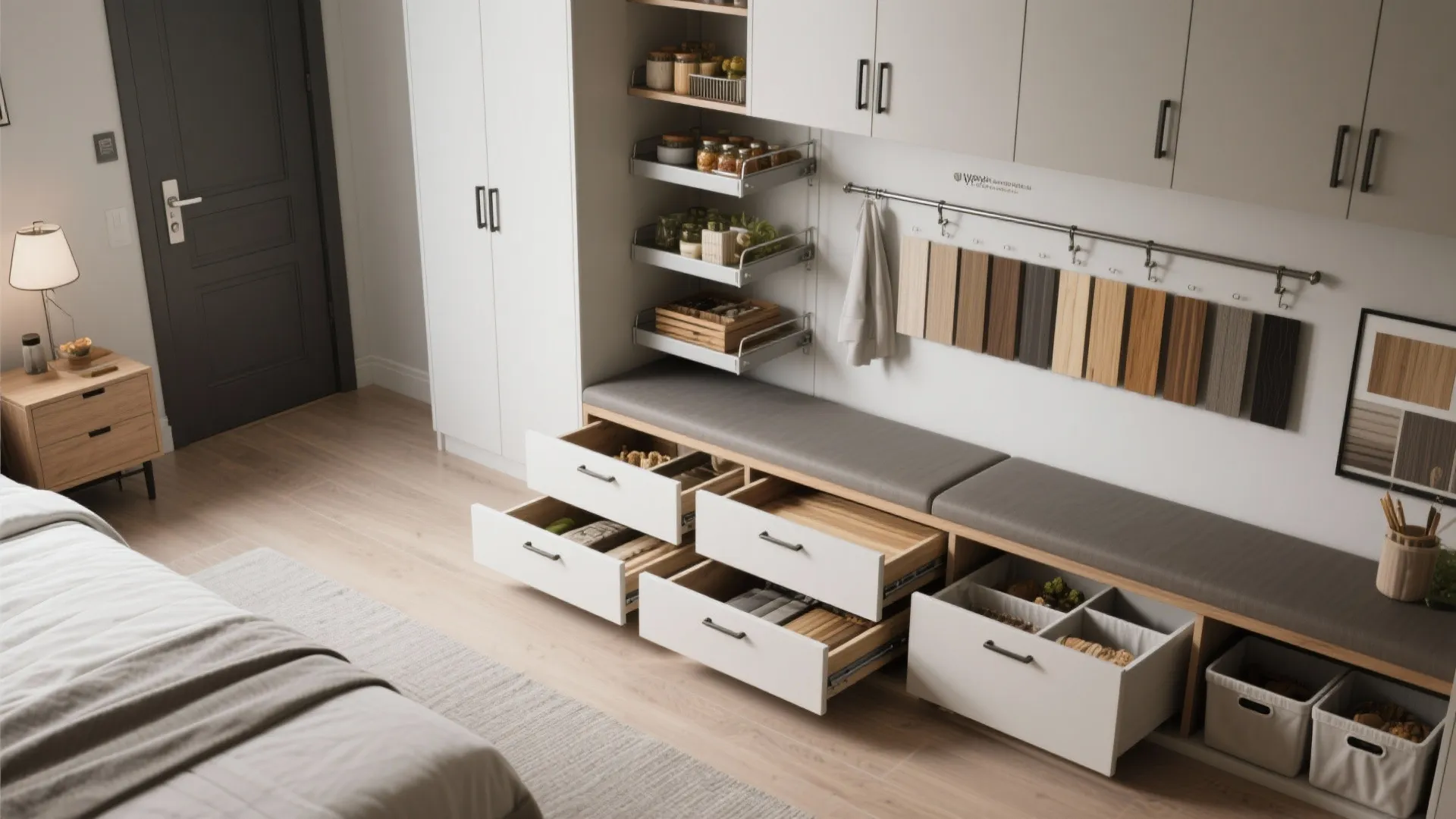 4. Smart storage in unexpected places