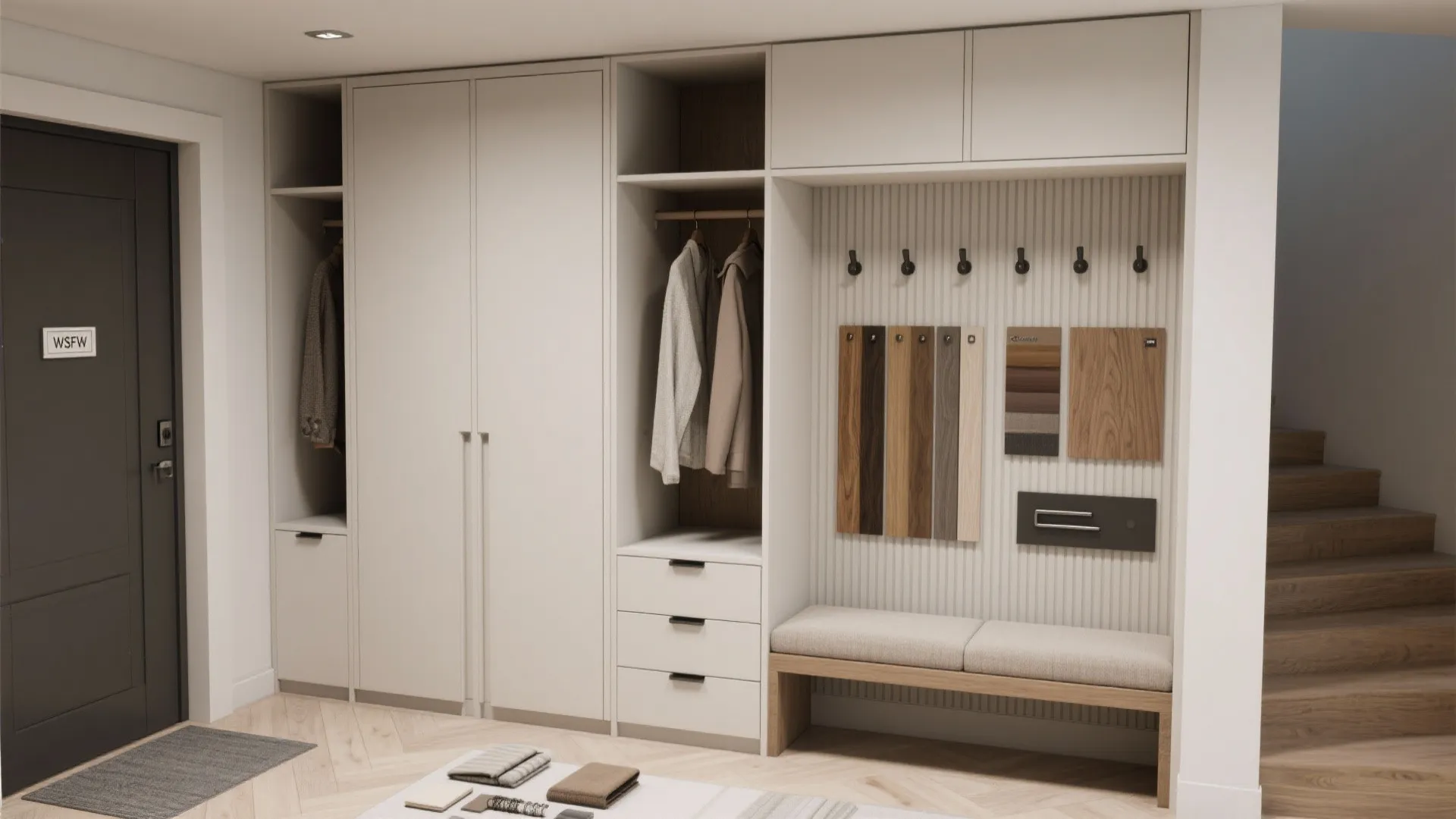 5. Smart storage integrated into structure