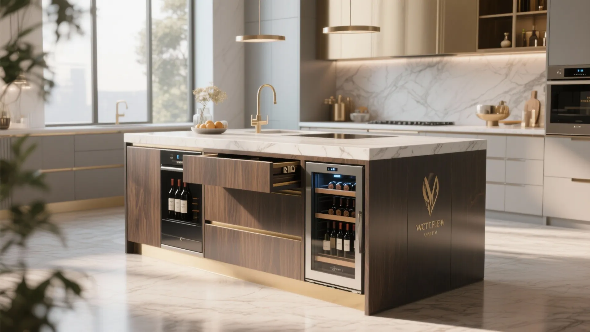 5. Smart Storage Islands