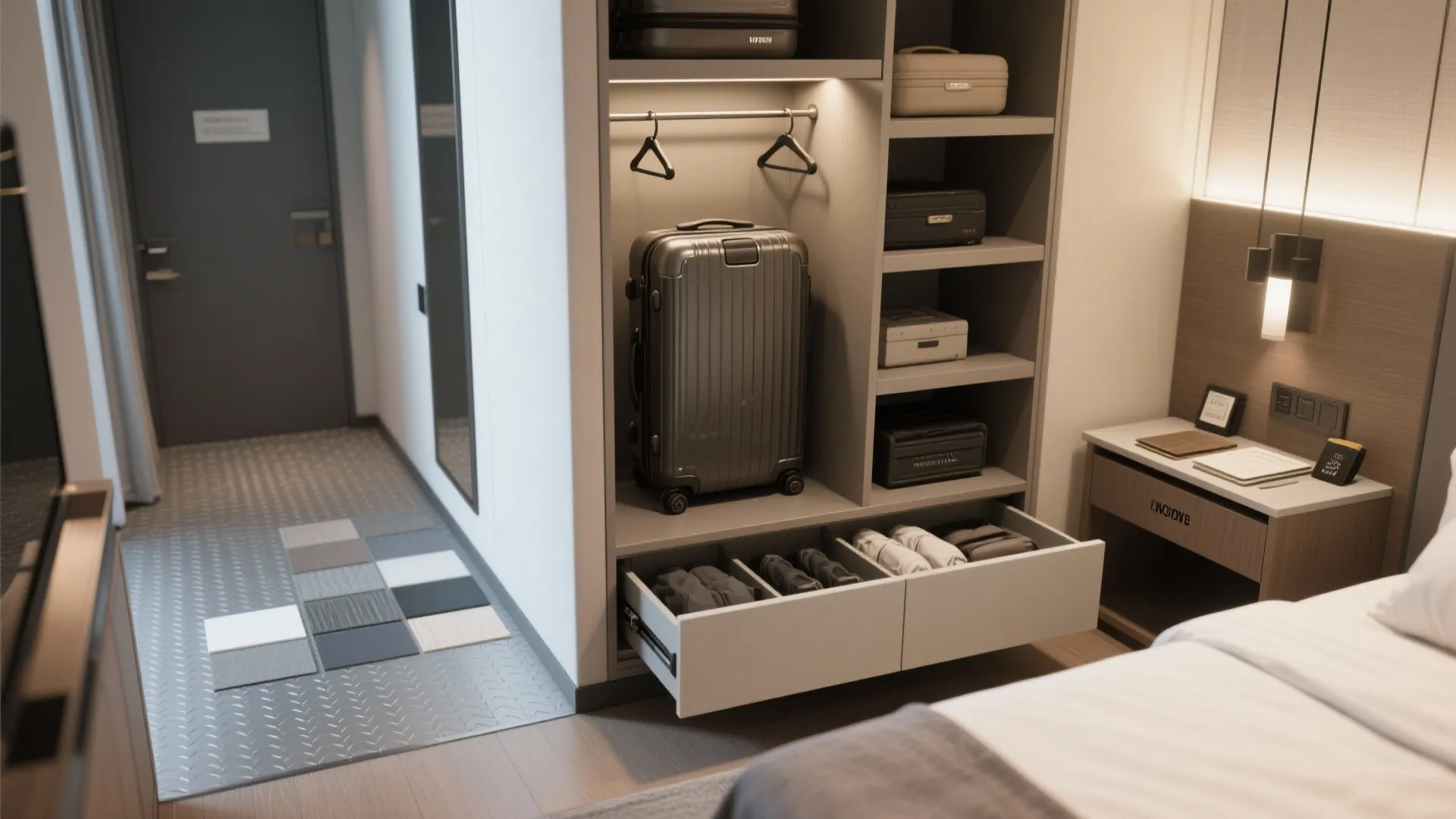 3. Smart Storage and Luggage-Friendly Layouts