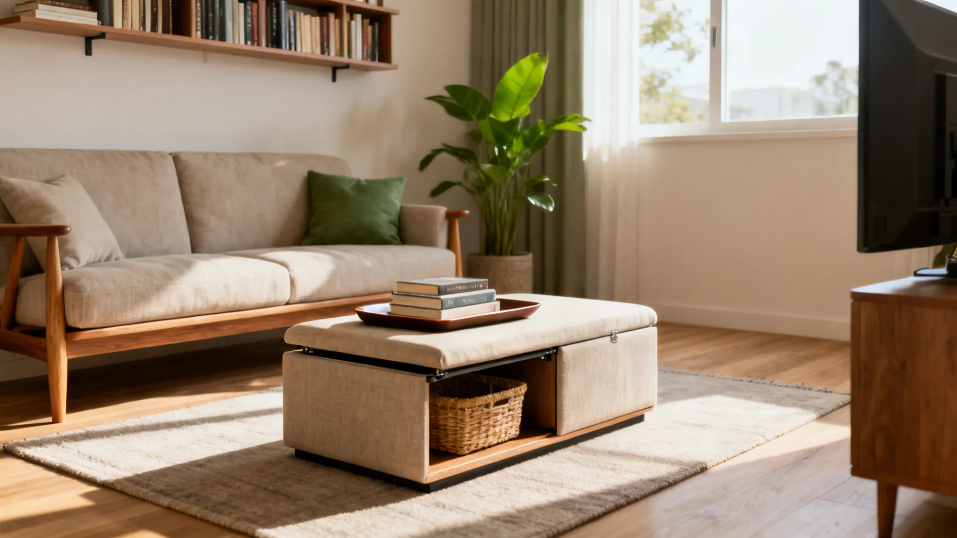 5 Smart Ottomans with Storage for Small Living Rooms