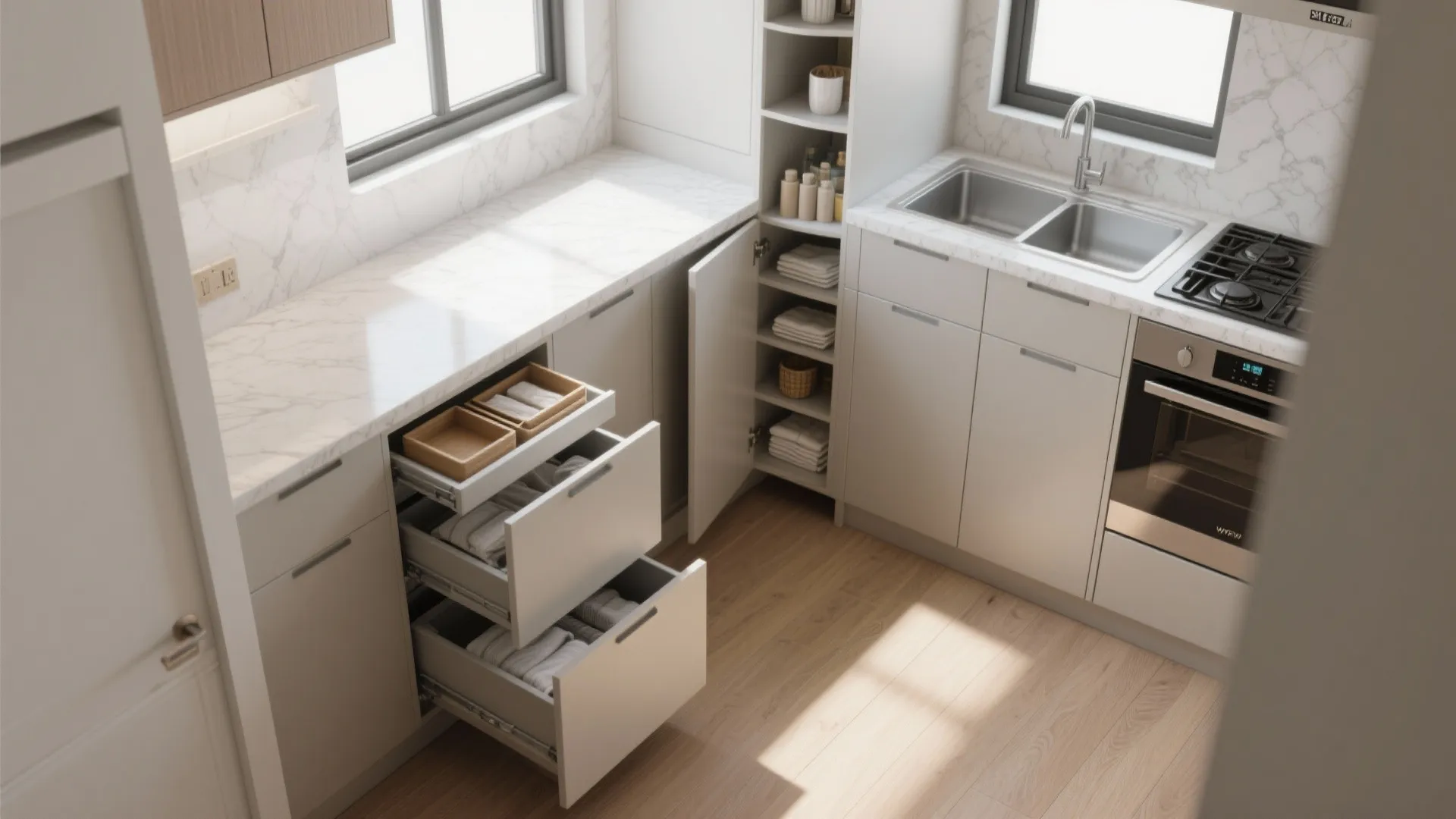 4. Smart Storage for Small Seaside Homes