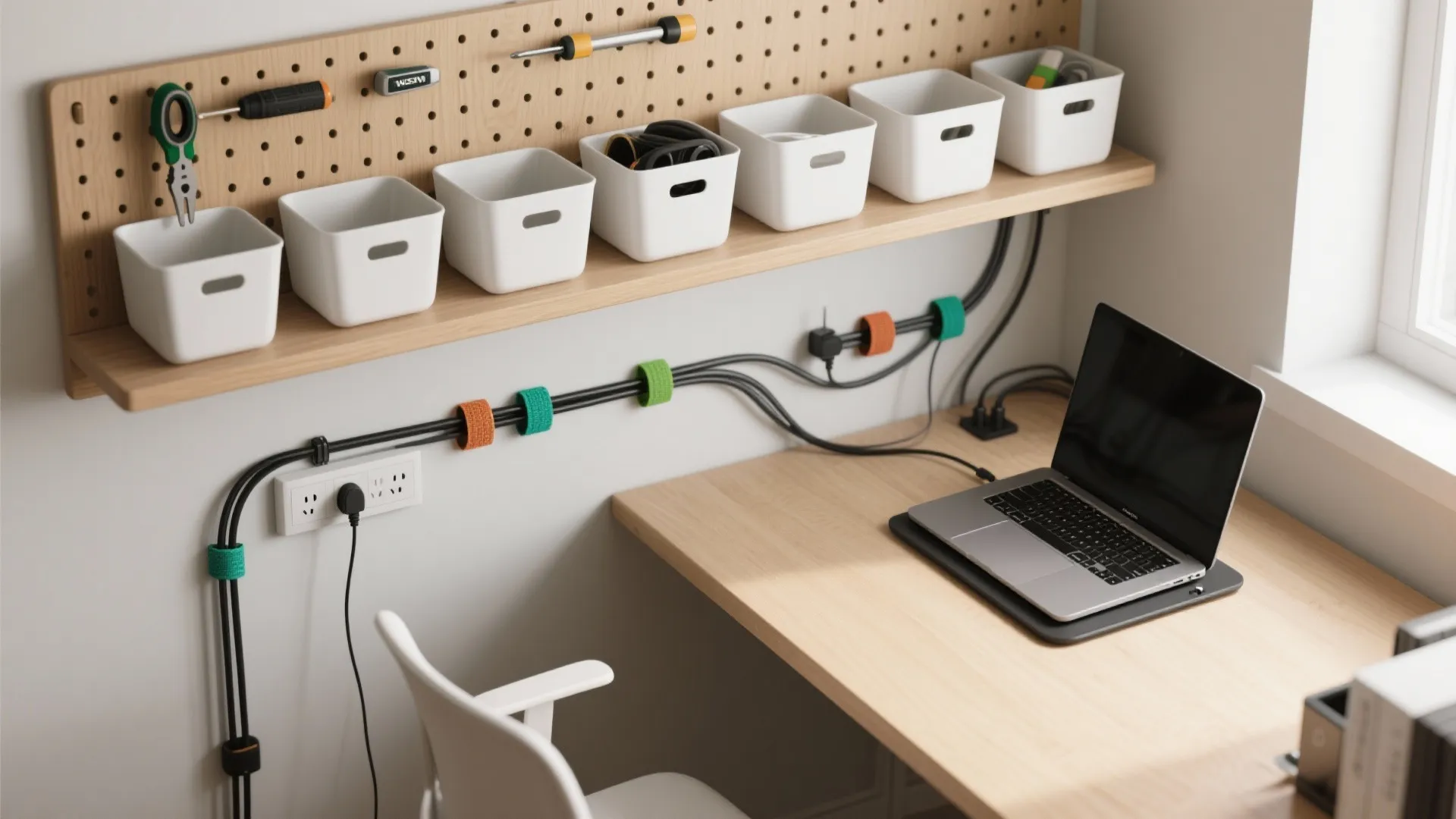 Smart storage and cable management