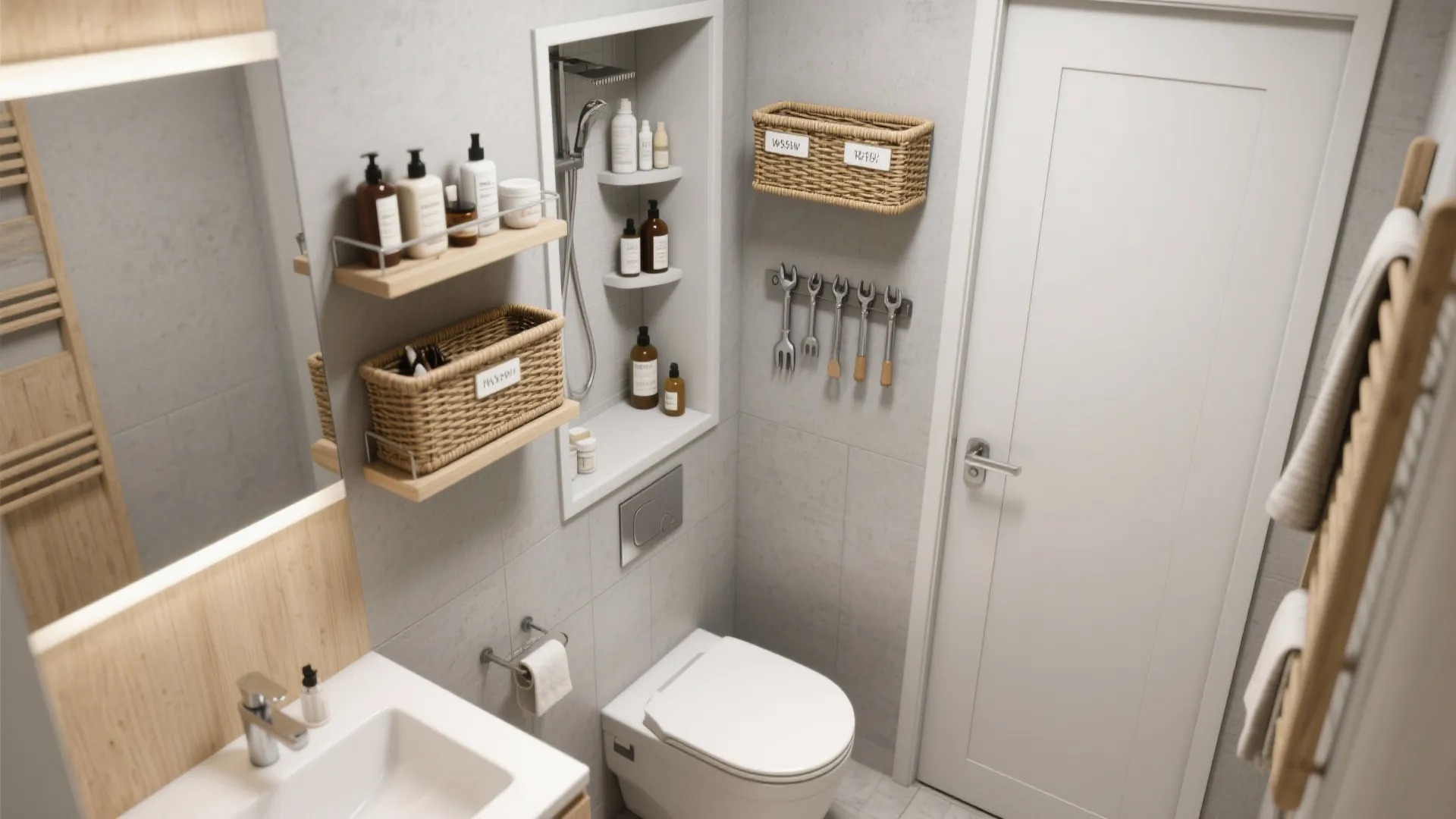 3. Smart Storage Up High and Down Low