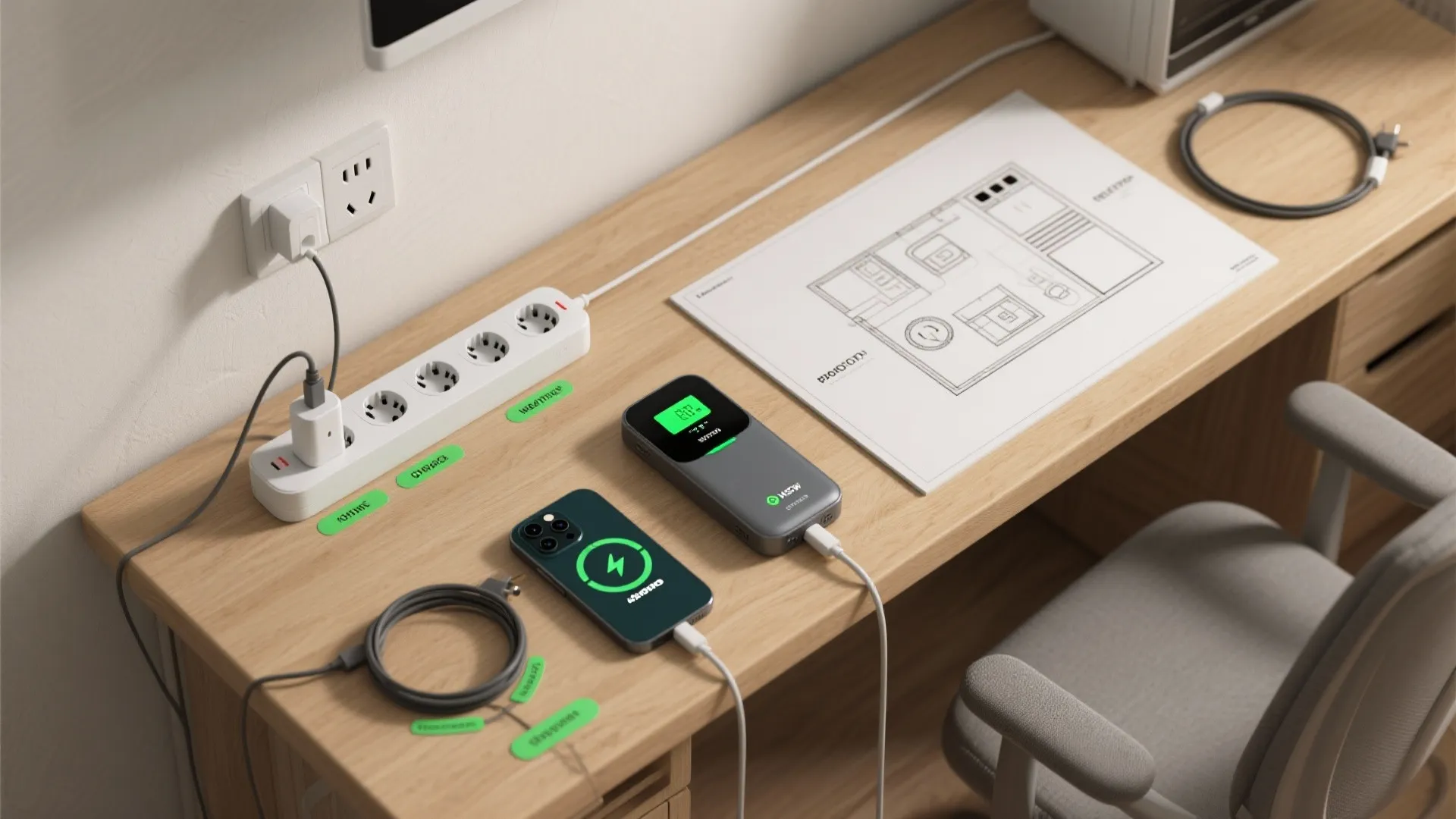 4. Use smart power strips and monitor phantom loads