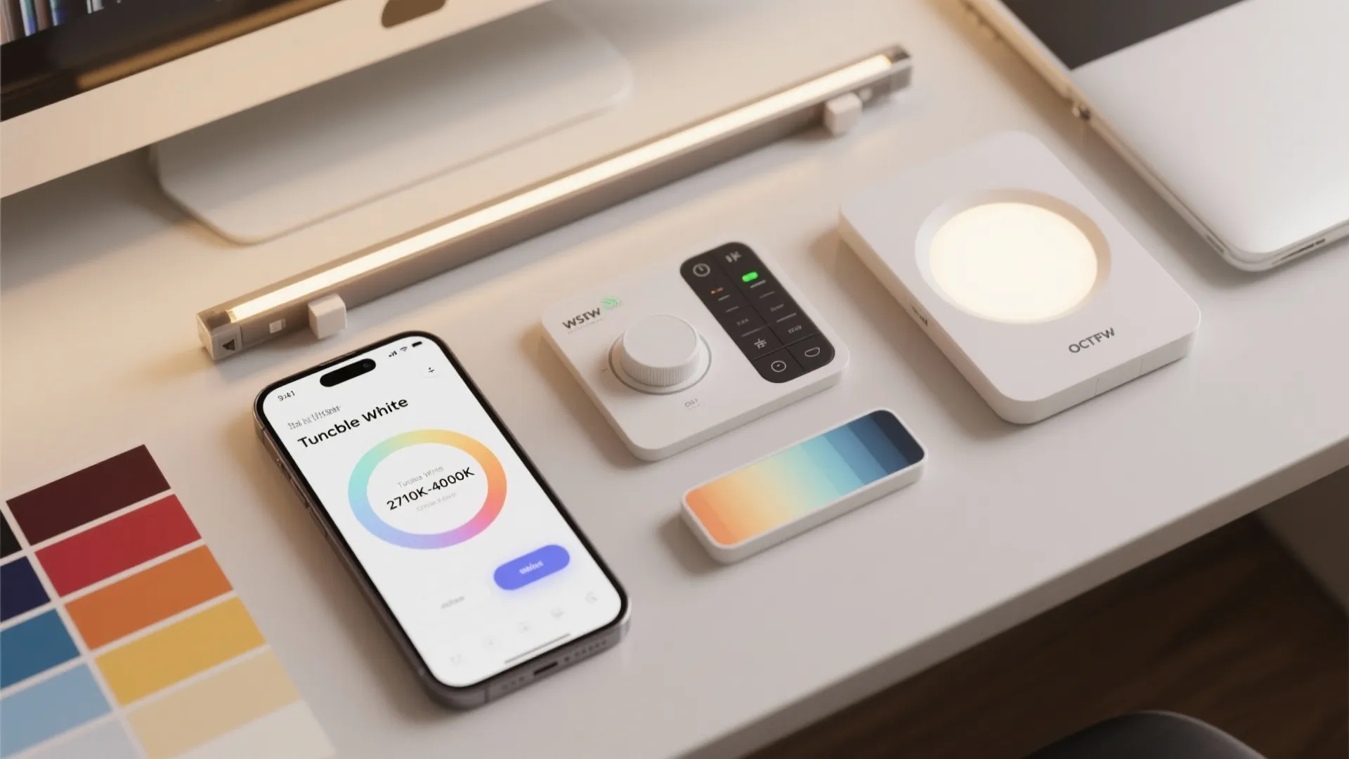 4. Smart Controls and Color Temperature Tuning