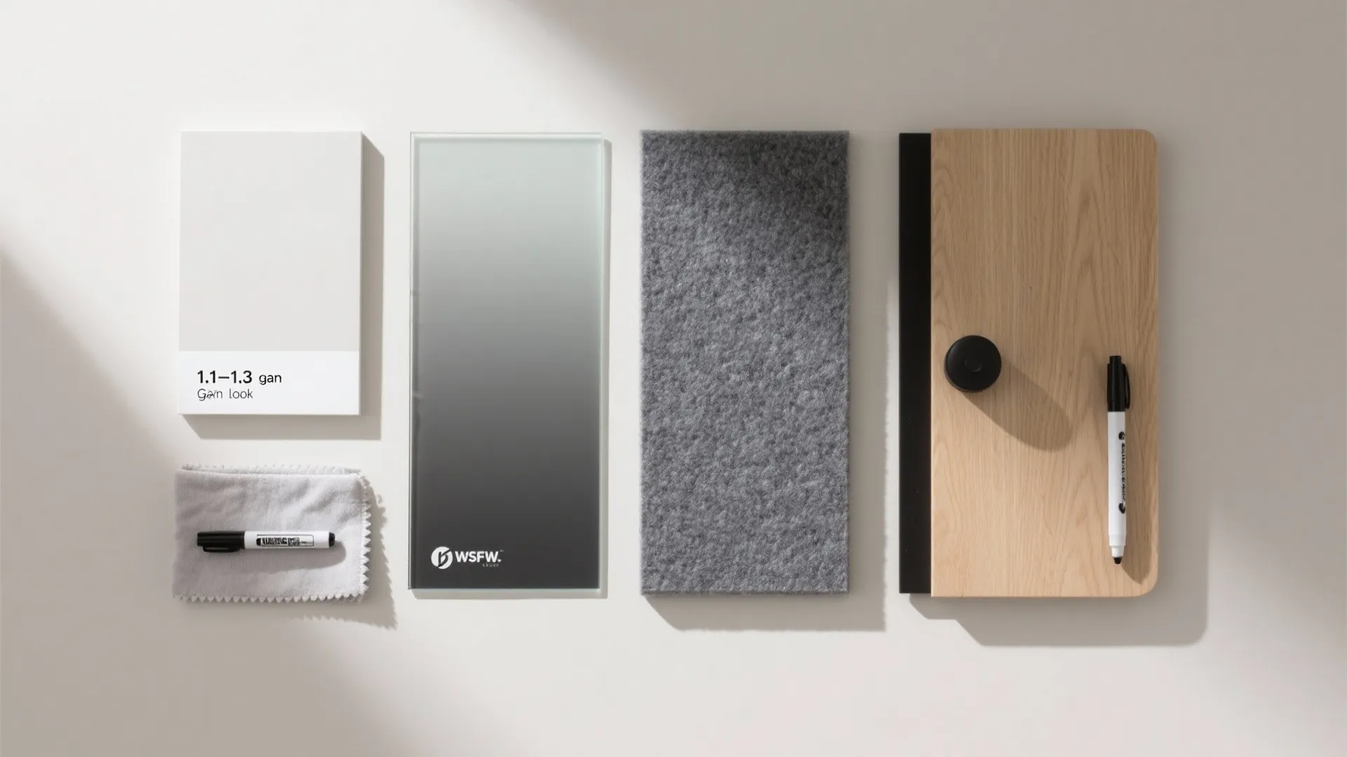 Smart walls: writable, pin-able, and camera-friendly