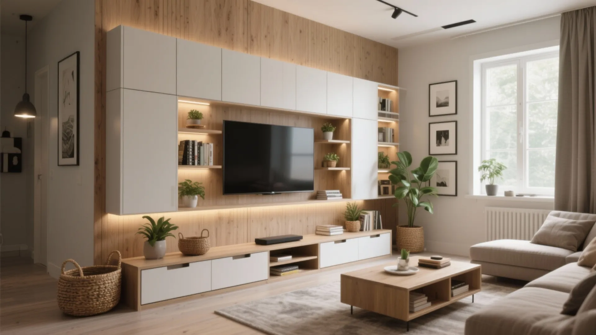 5 Living Room Wall Unit Ideas for Small Spaces: Practical and stylish living room wall units that save space and look great