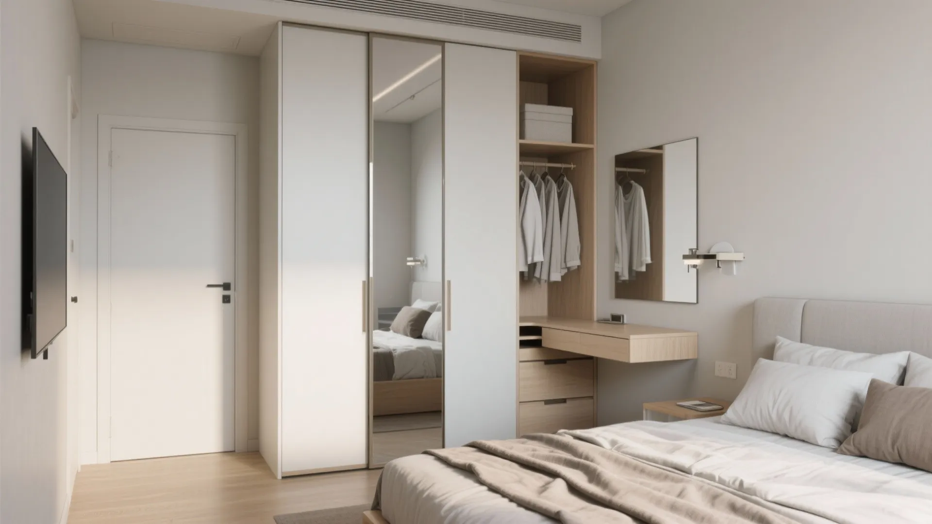 Smart wardrobes and multi-use furniture that earn their keep
