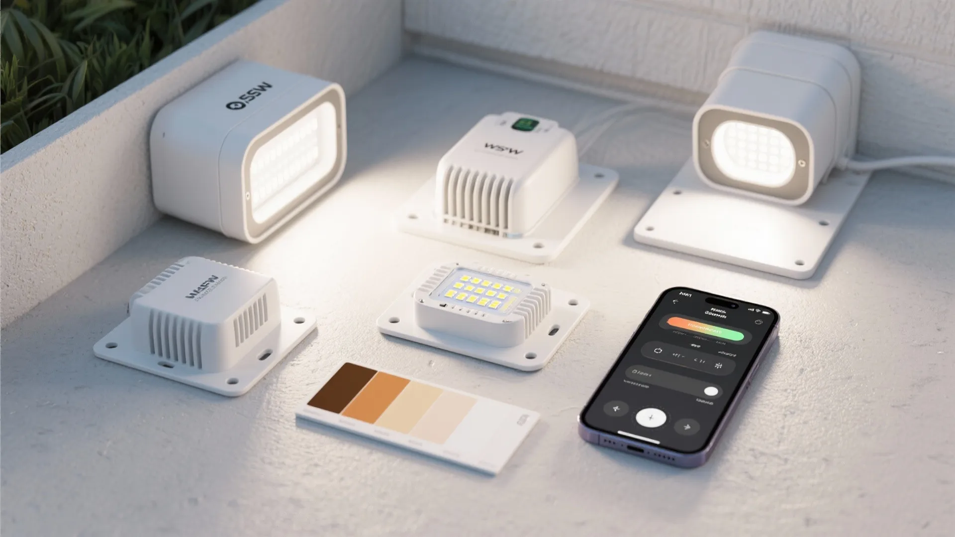 5. Smart White Fixtures with Warm/Cool Tunable Light