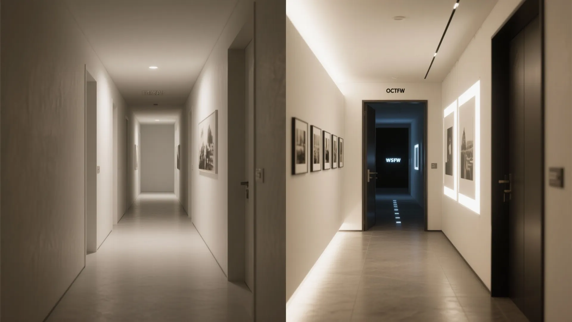 Smart Zones: Entry, Gallery, and Night Path