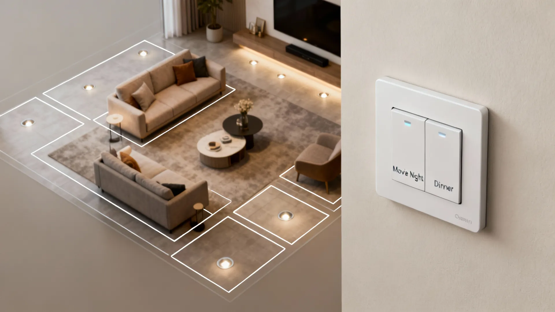 5. Smart zones and scene control