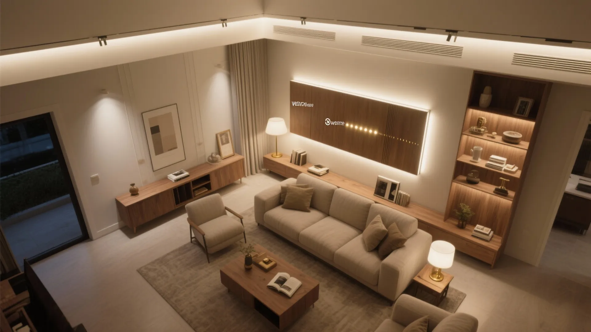 Smart Scenes, Zones, and Dimming Control