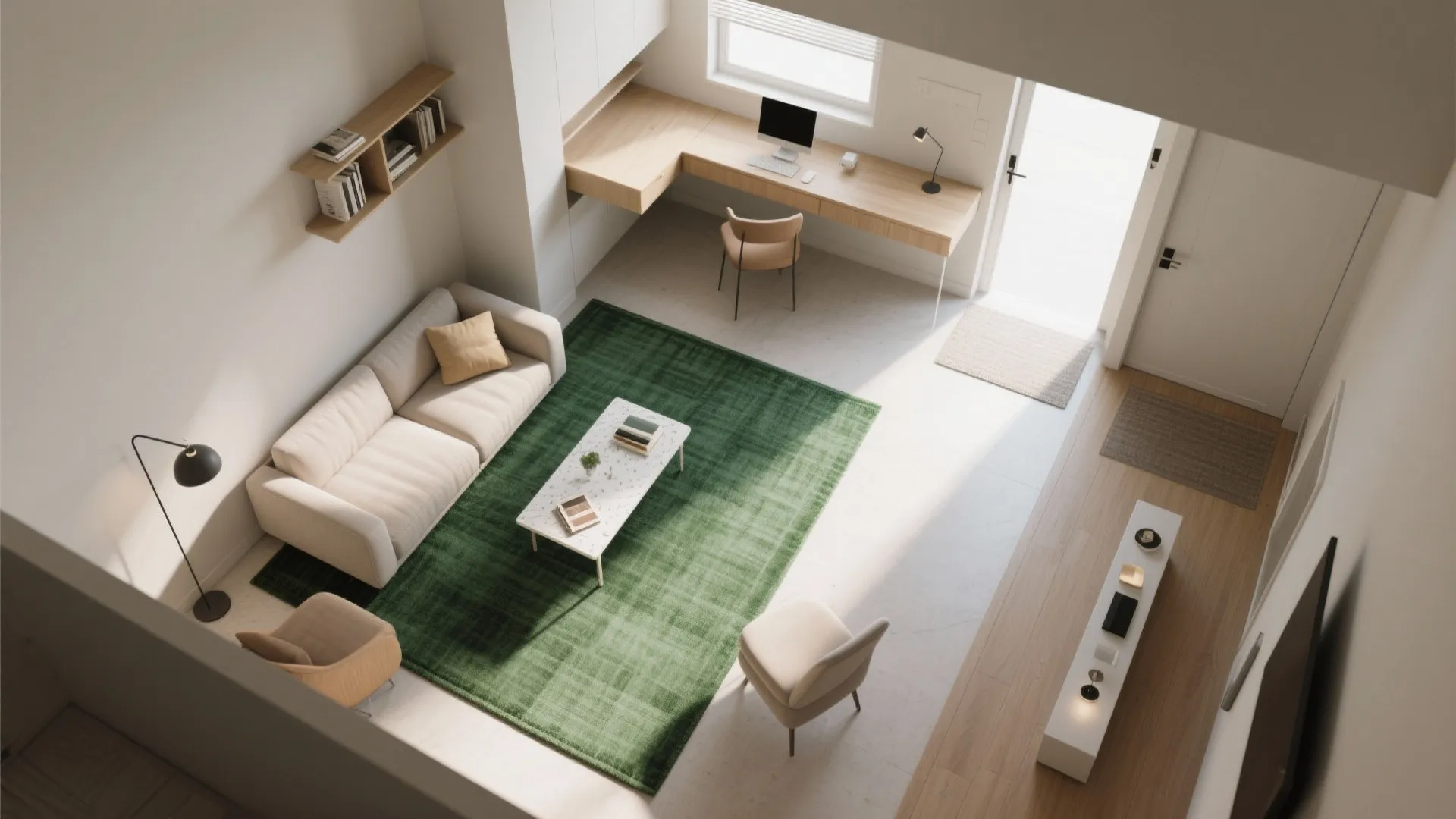 Smart Zones in Small Rooms