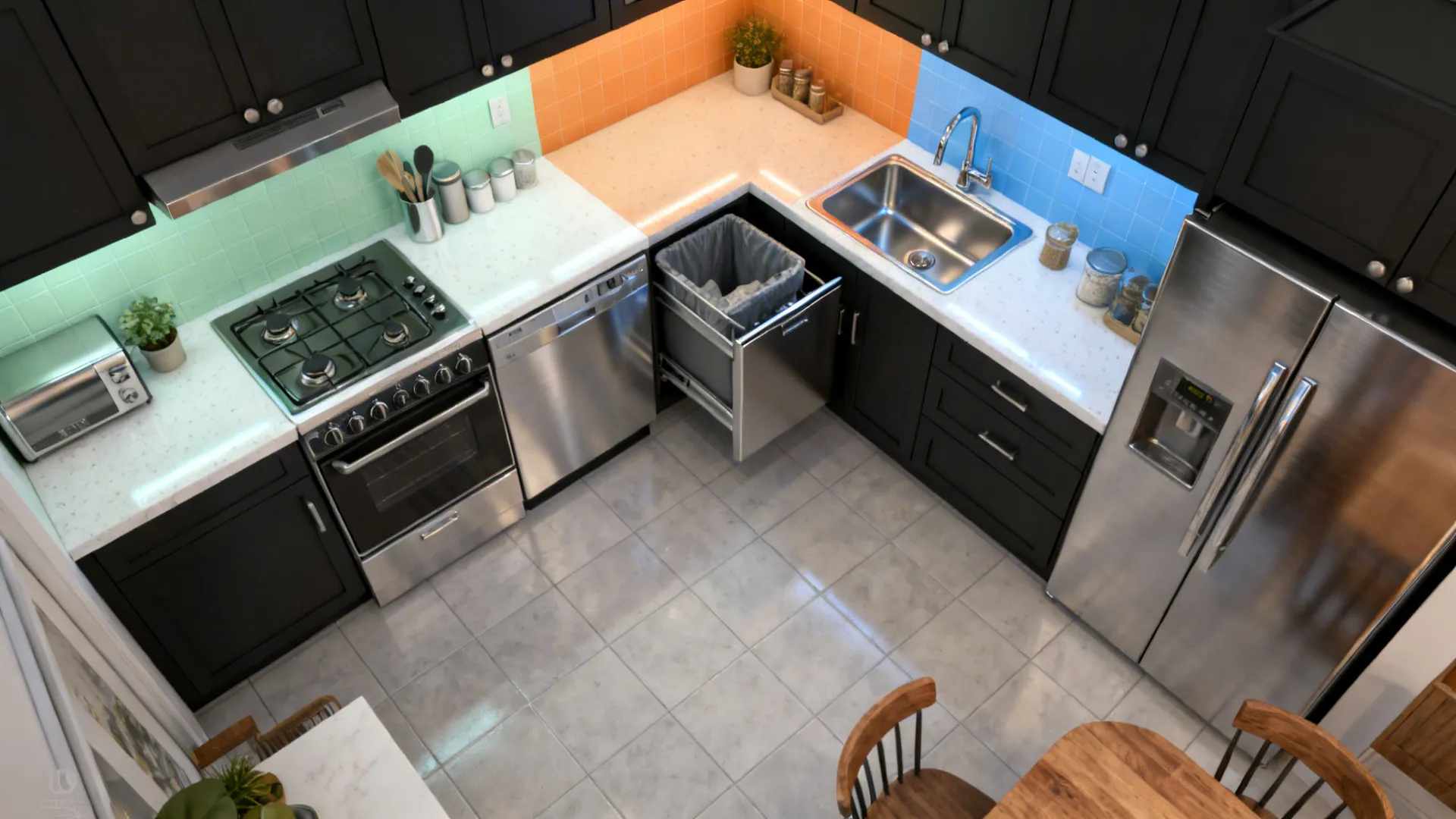 Smart zones and appliance scaling