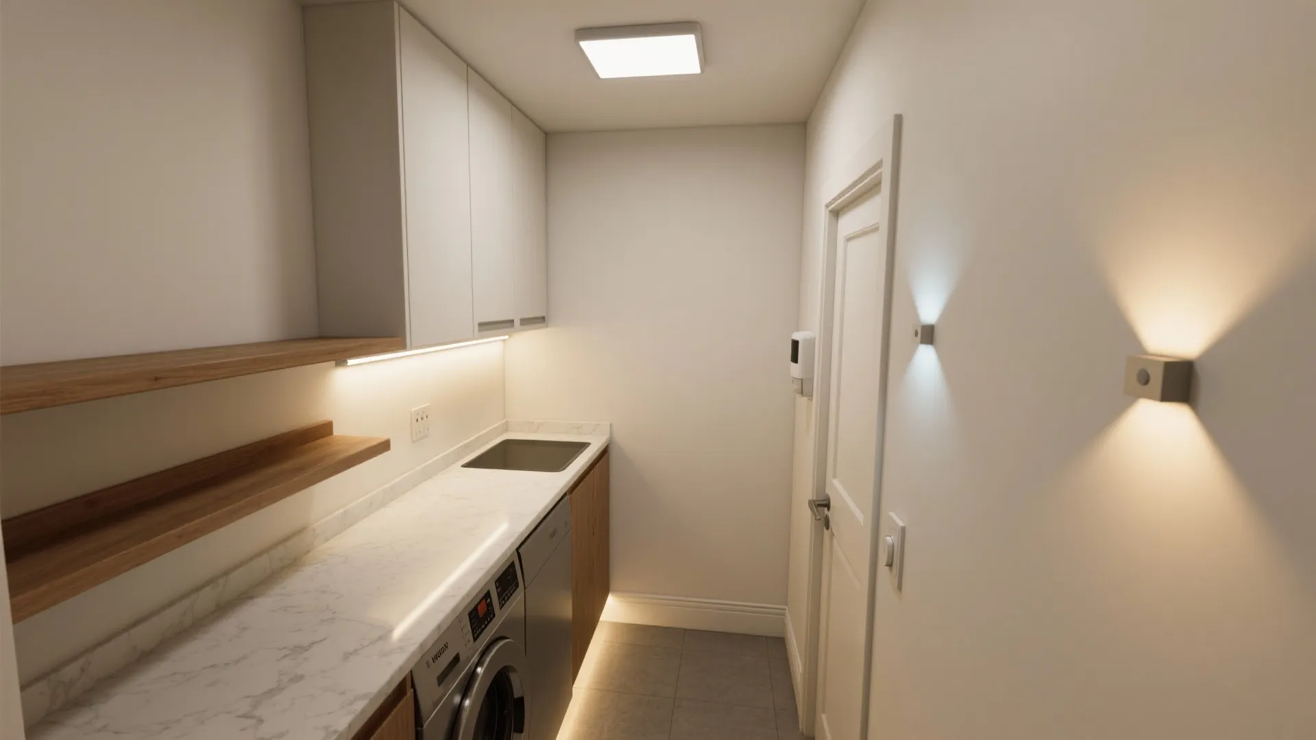 Idea 5: Smart Controls + Low-Profile Fixtures for Tight Ceilings