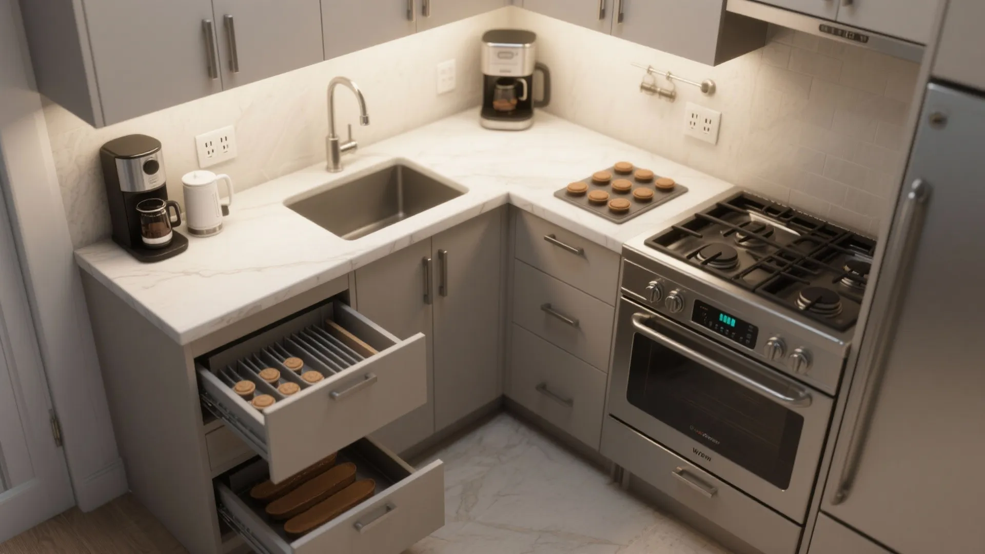 Compact Appliances and Smart Zones