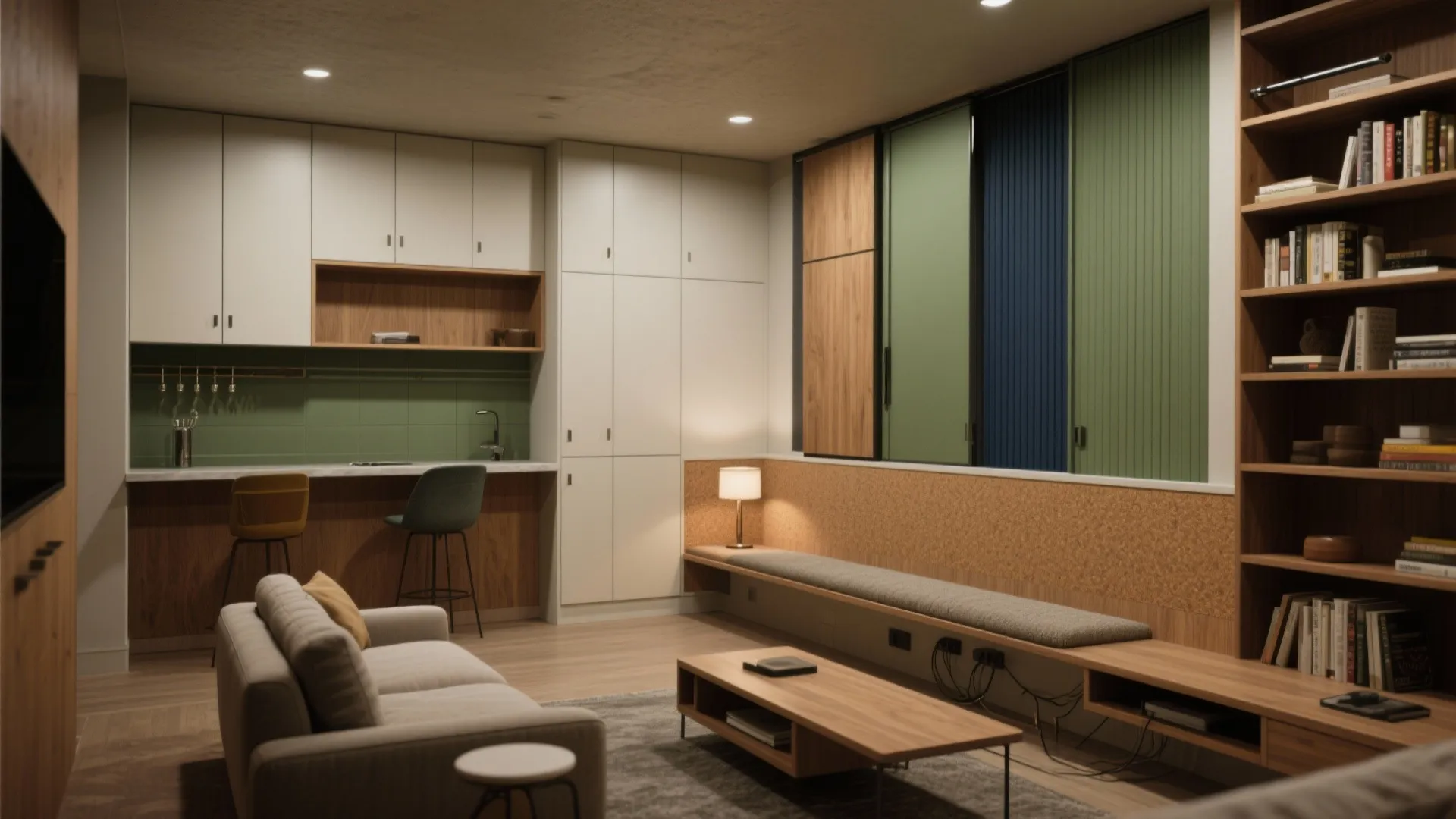 Idea 3: Zone Smart with Built‑Ins and Sightlines