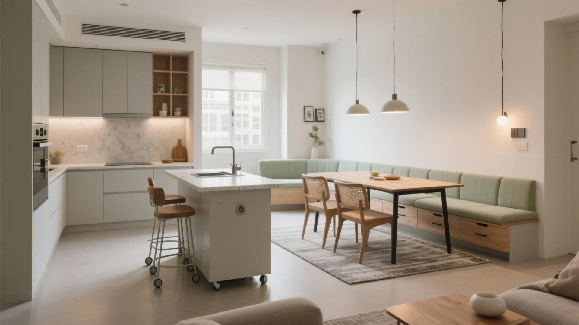 Multifunctional Furniture and Smart Zoning