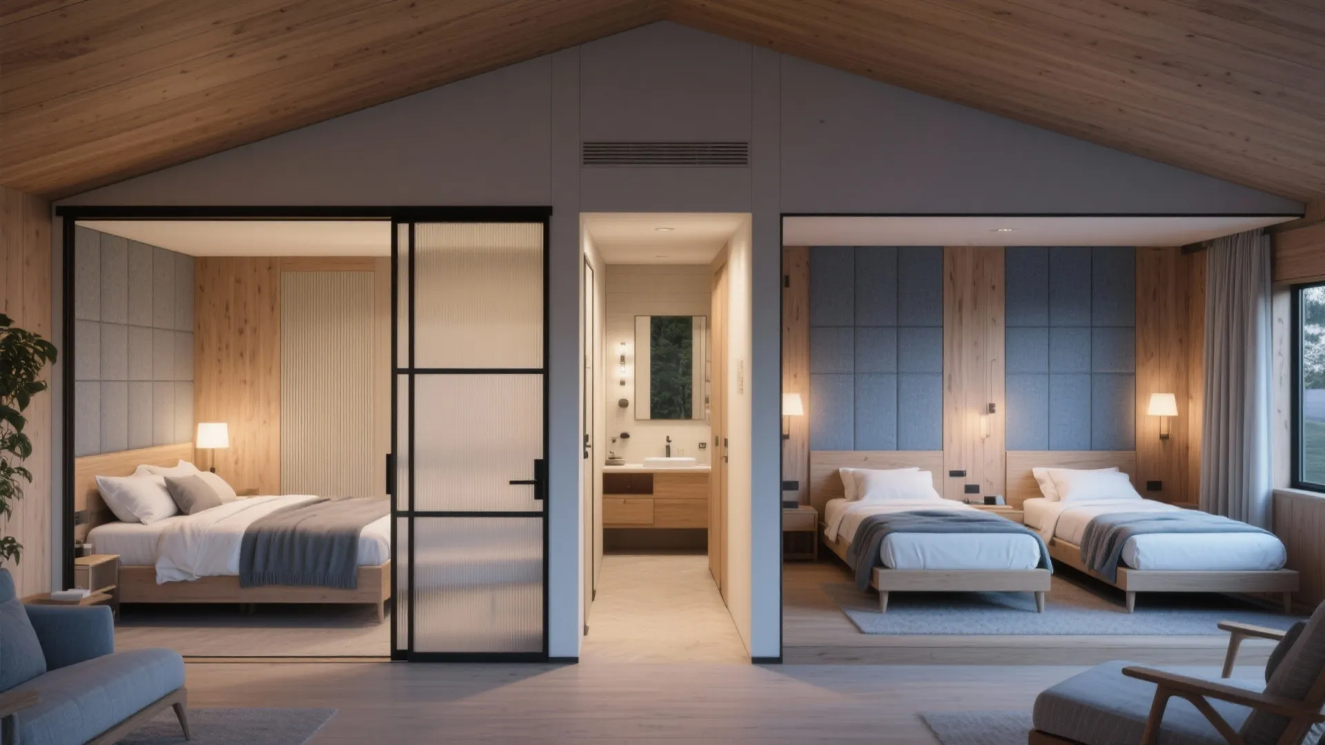 5. Smart zoning for guest privacy and owner comfort