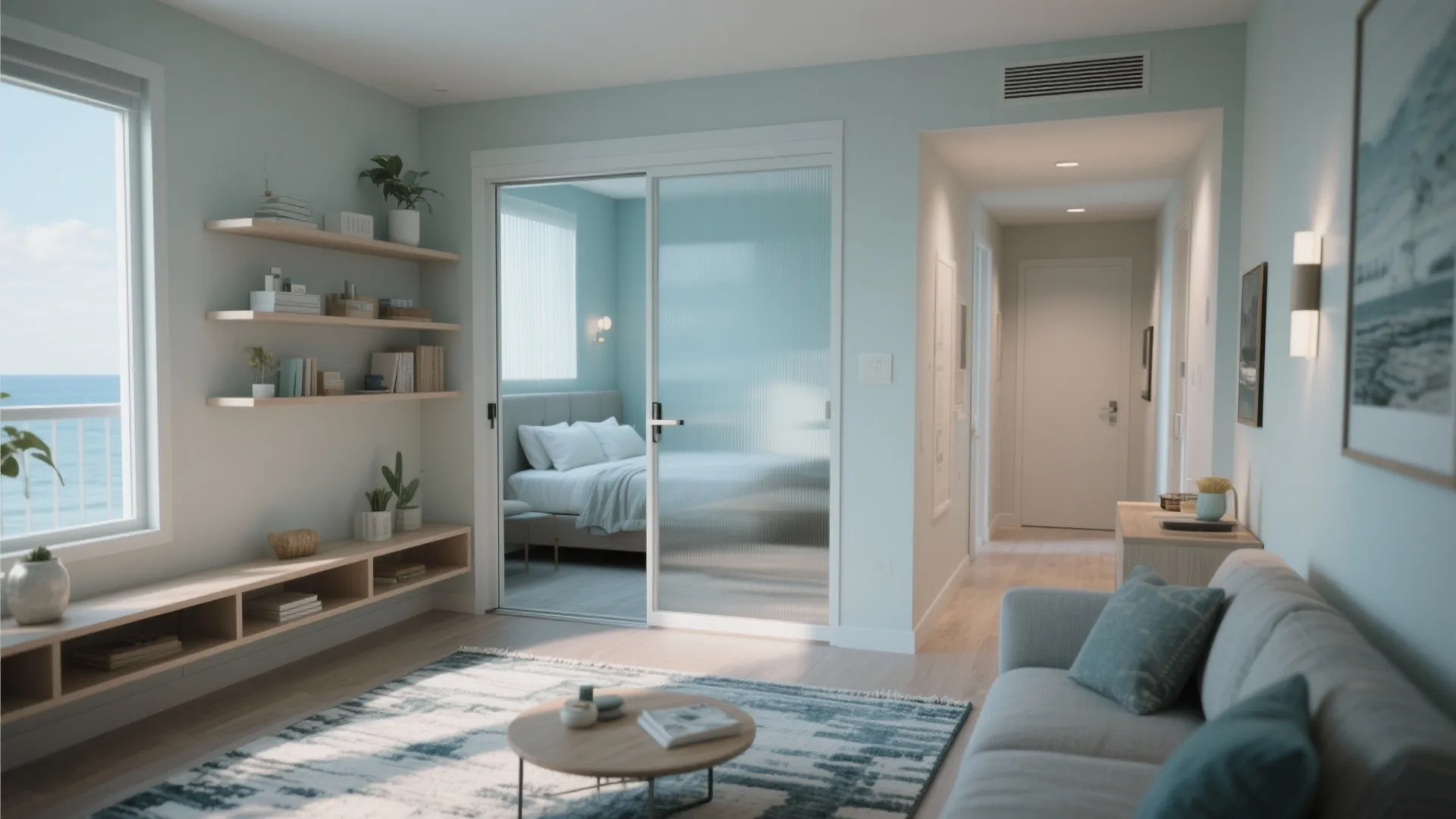 5. Smart Zoning for Privacy in 2 Bedrooms