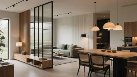 5 Modern Partition Ideas for Living + Dining
