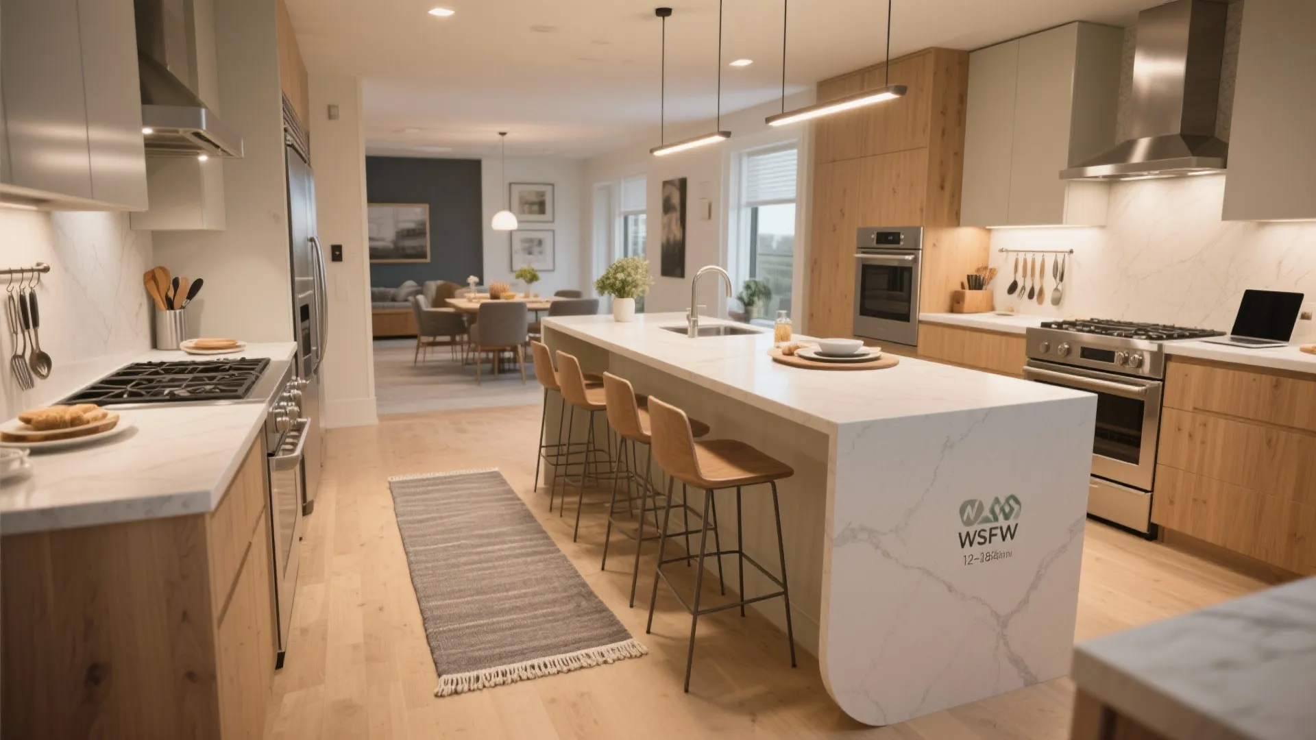 Smart Zoning: Rugs, Rails, and a Slim Peninsula