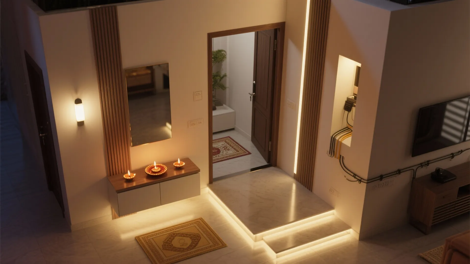 Smart Zoning: Entrances, Corners, and Vertical Lines