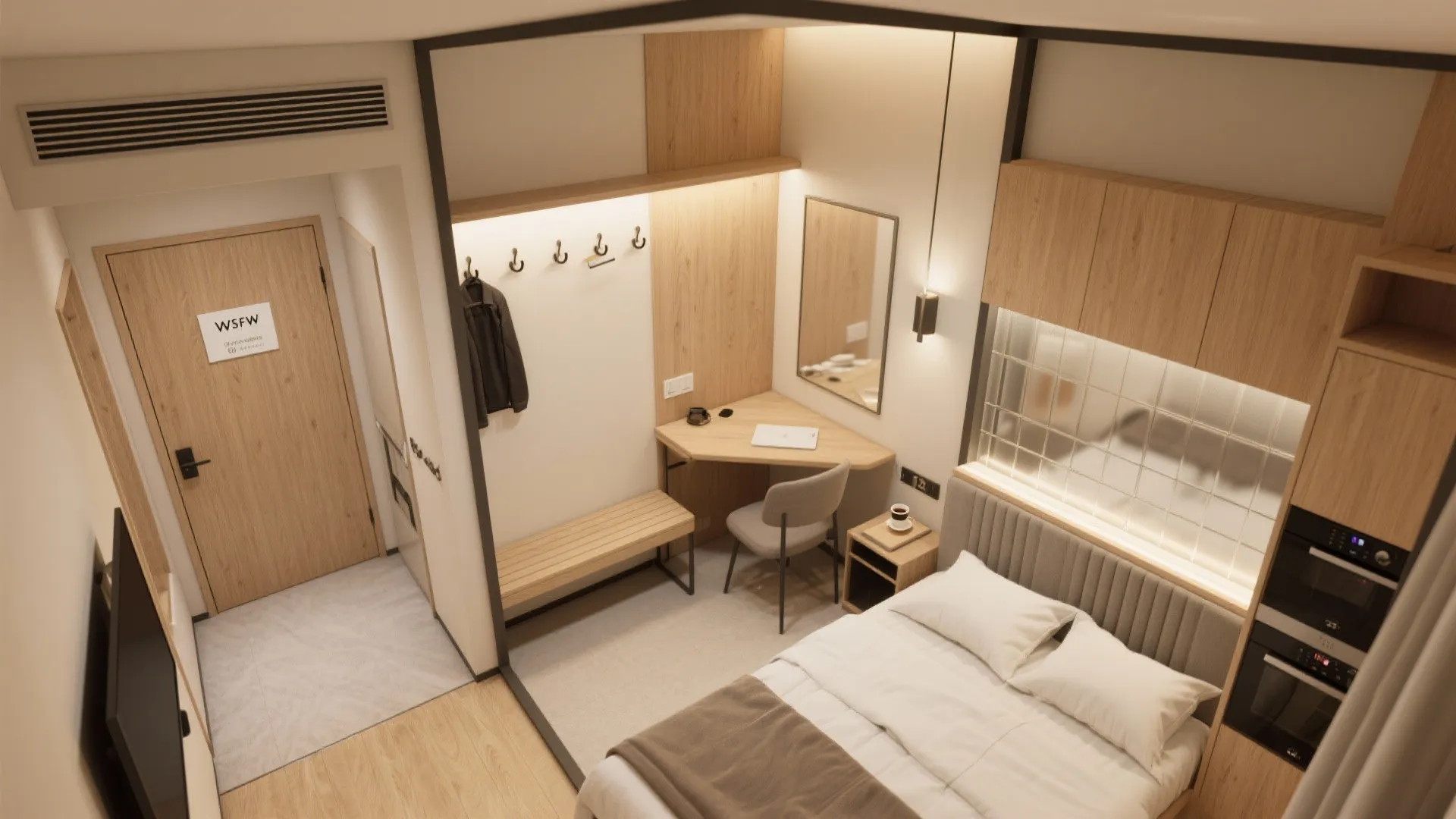 Smart Zoning: Entry, Sleep, Work, and Coffee