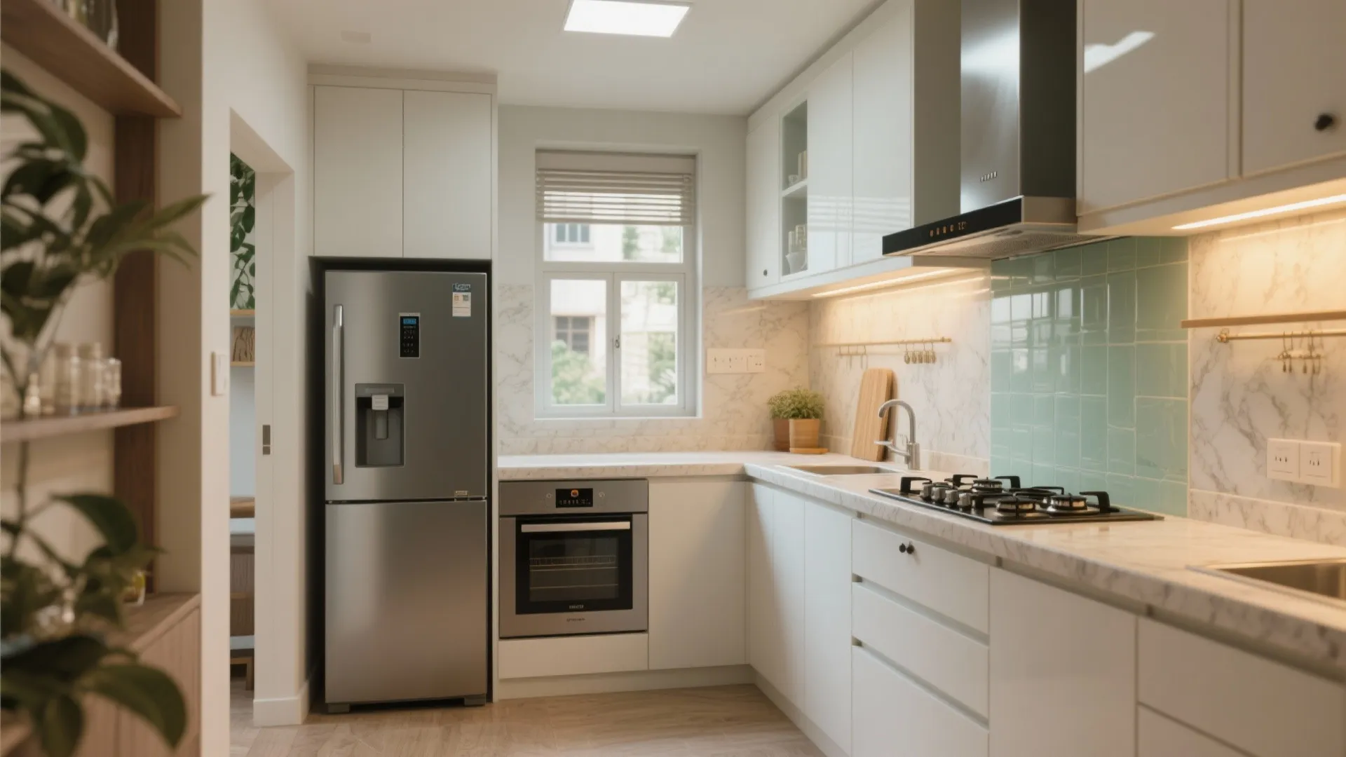 Smart appliance zoning and ventilation