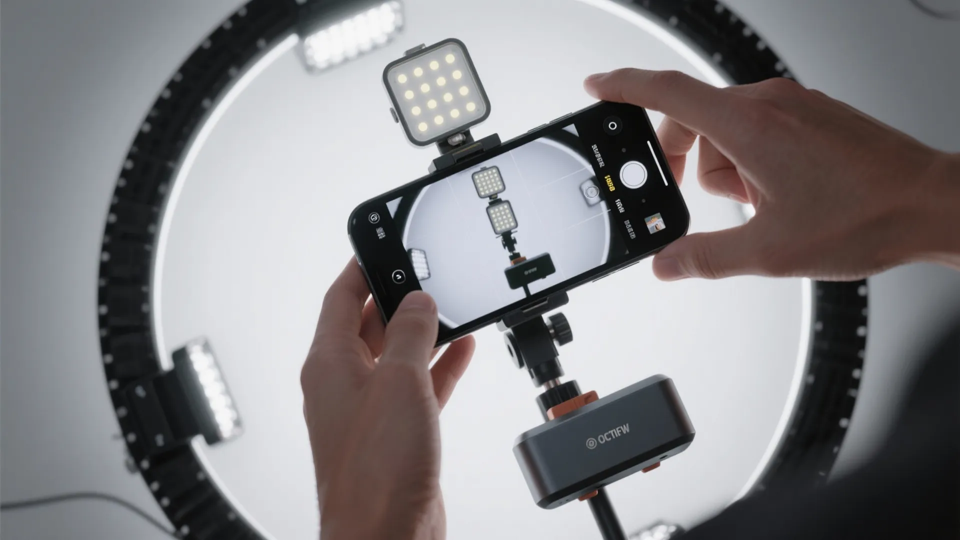 5. Hybrid Smartphone Rig + Reflective Backdrop: Small But Professional