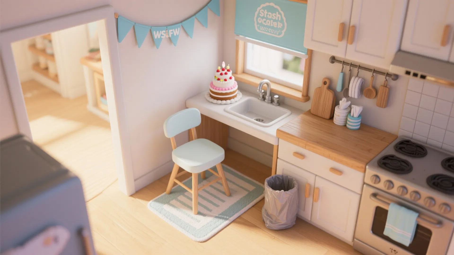 High Chair Spotlight & Smash Cake Stage