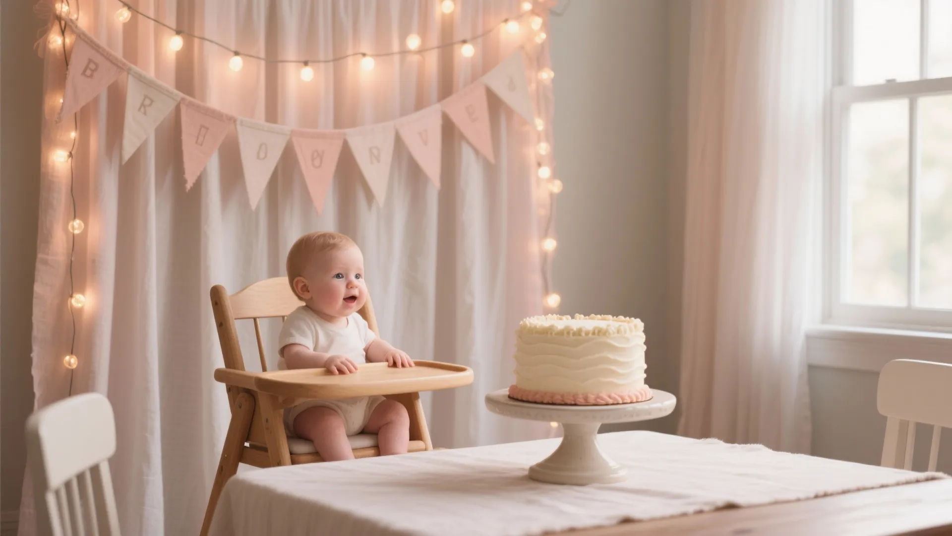 Highchair Backdrop + Smash Cake Zone