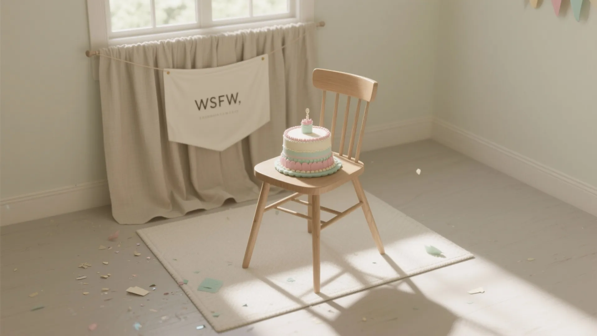Photo-Ready High Chair Corner (Smash-Cake Smart)