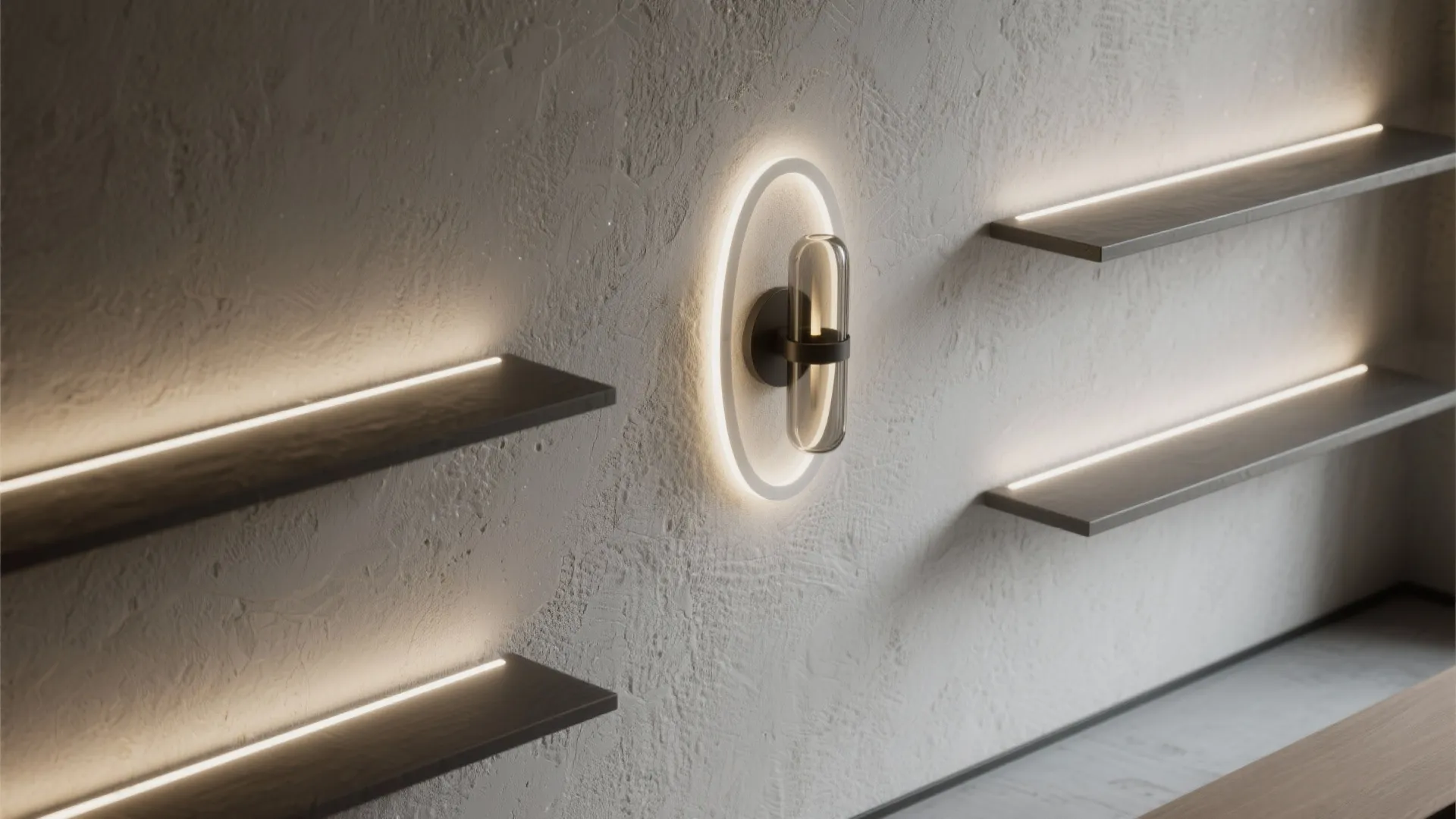 Smoked Glass Shades for Depth and Drama