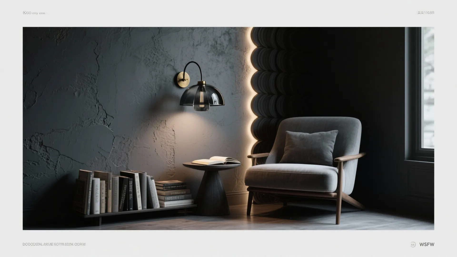 Smoked Glass Shades for Depth and Drama