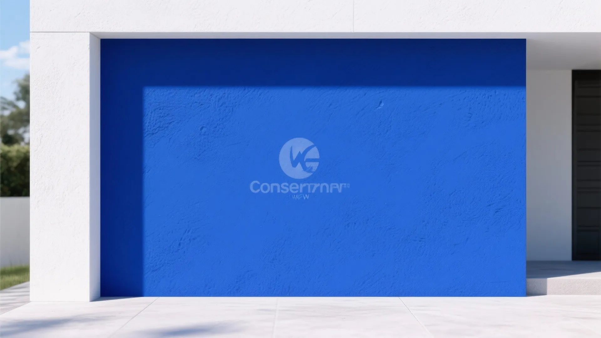 Modern Smooth Plaster with Color Pop