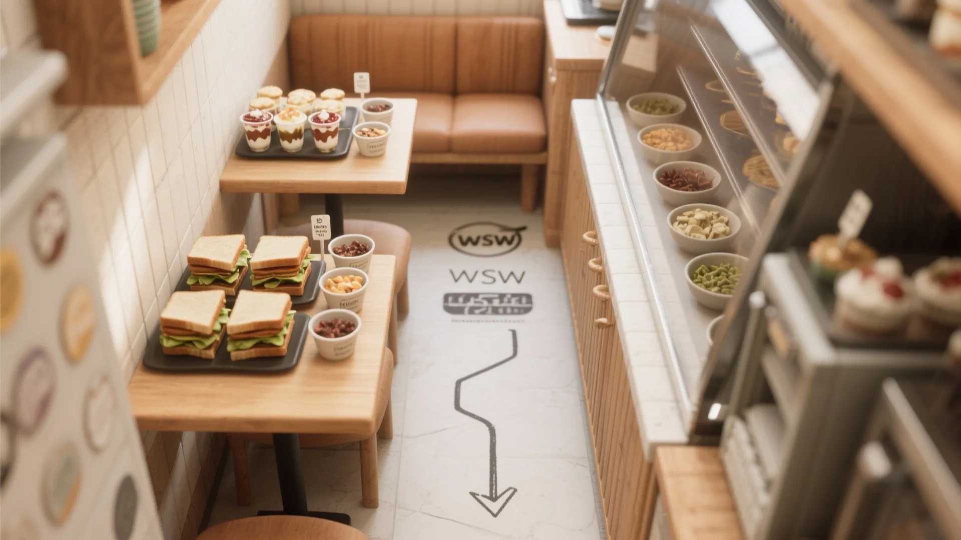 3. Mini-Mingle + Snack Bar