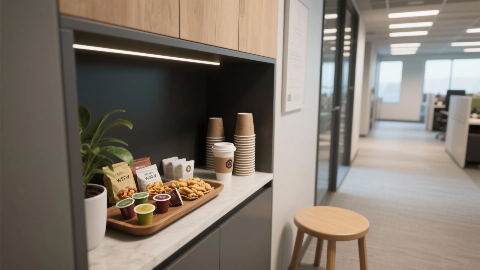 5. Snack & Coffee Nook