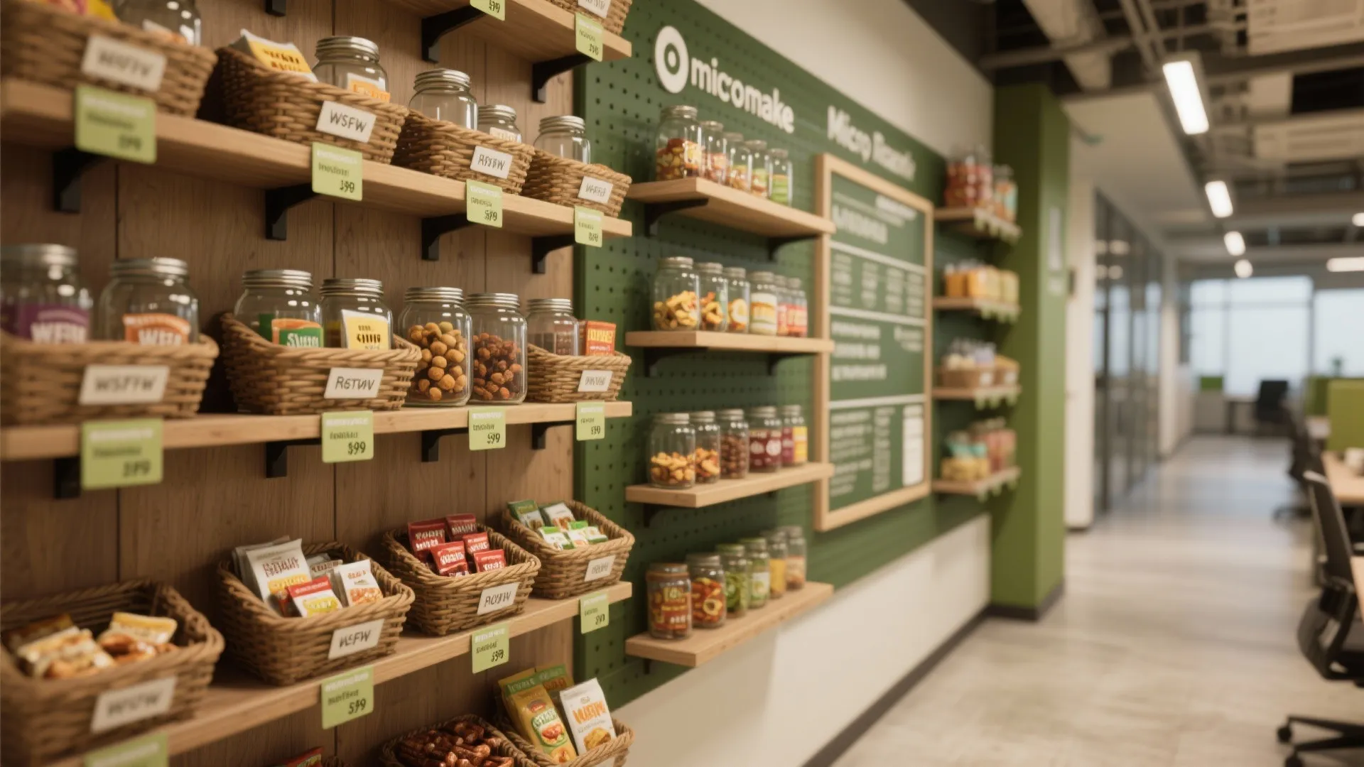 3. Snack Wall & Mini Market