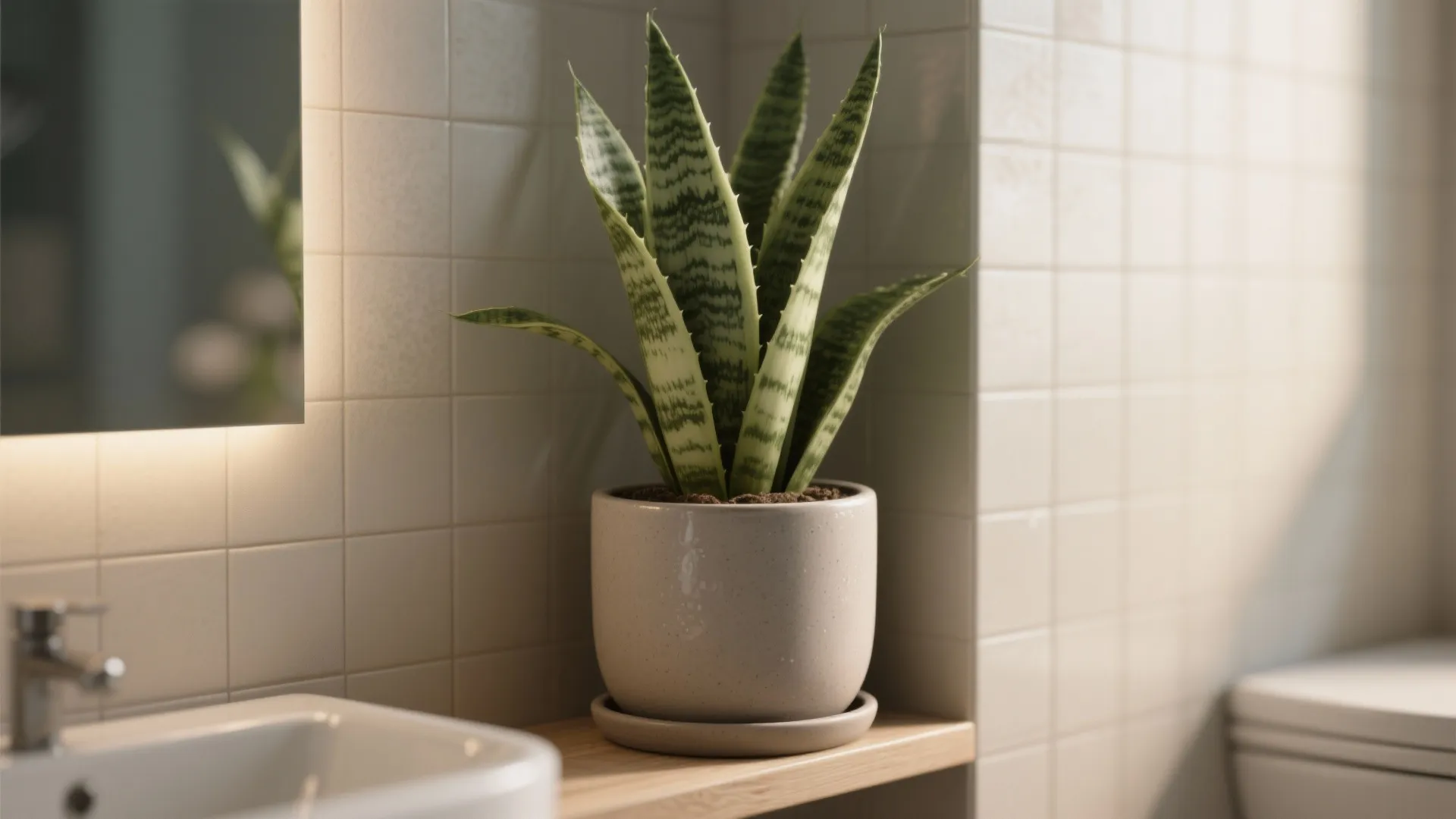 1. Snake Plant (Sansevieria) — nearly indestructible