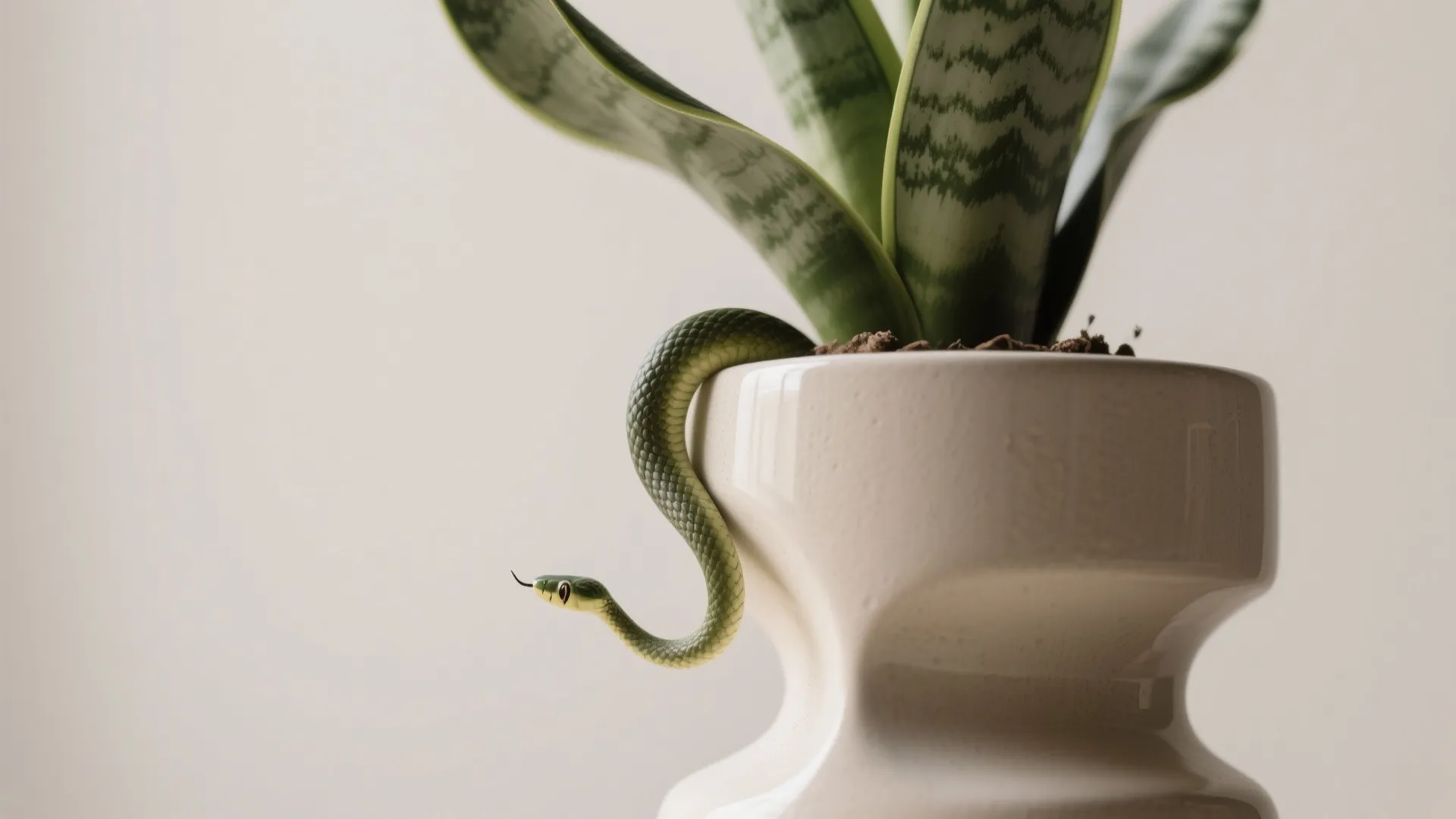 9. Plants in Sculptural Pots