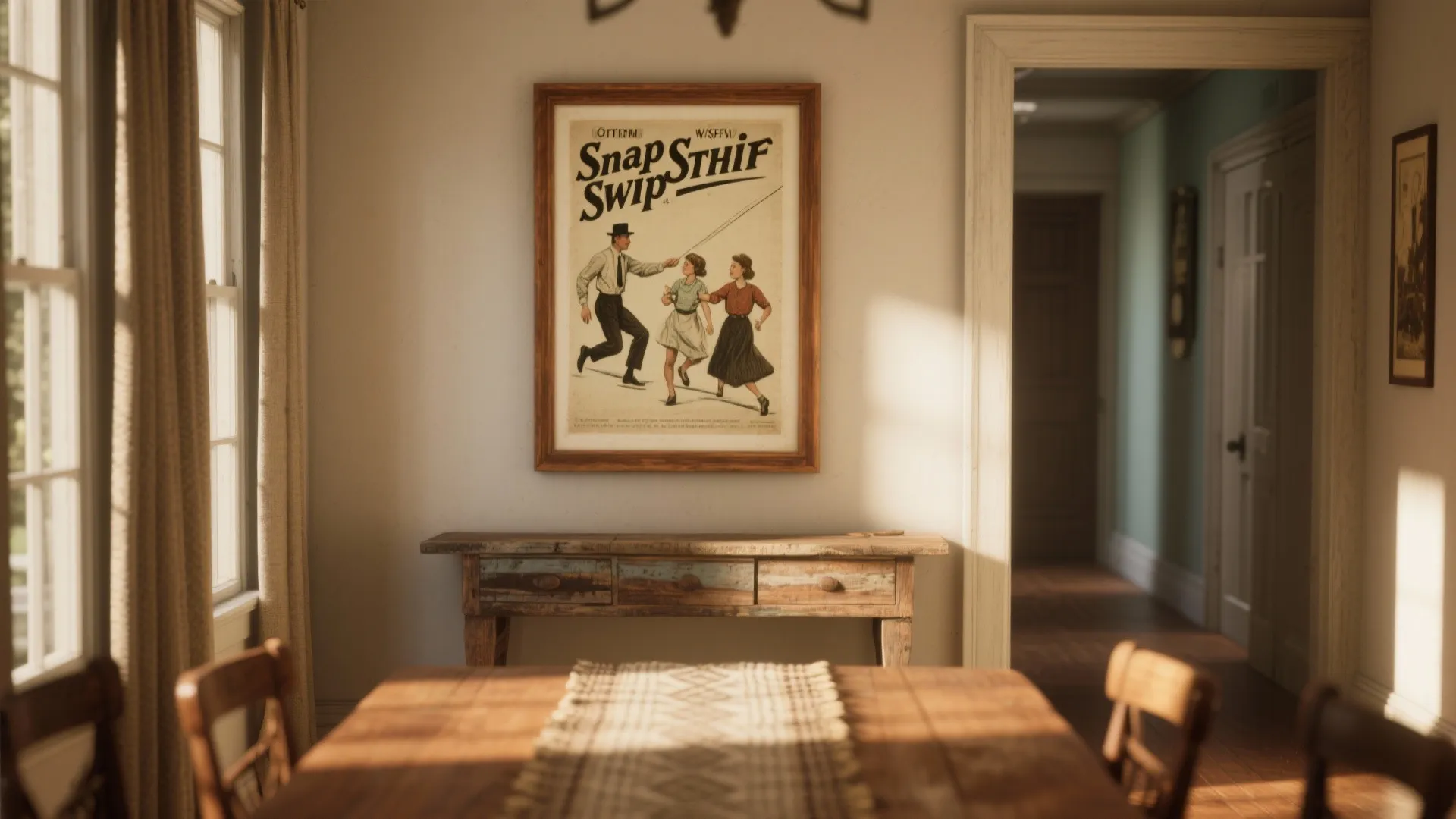 Snap the Whip — nostalgia and playful compositions for family zones