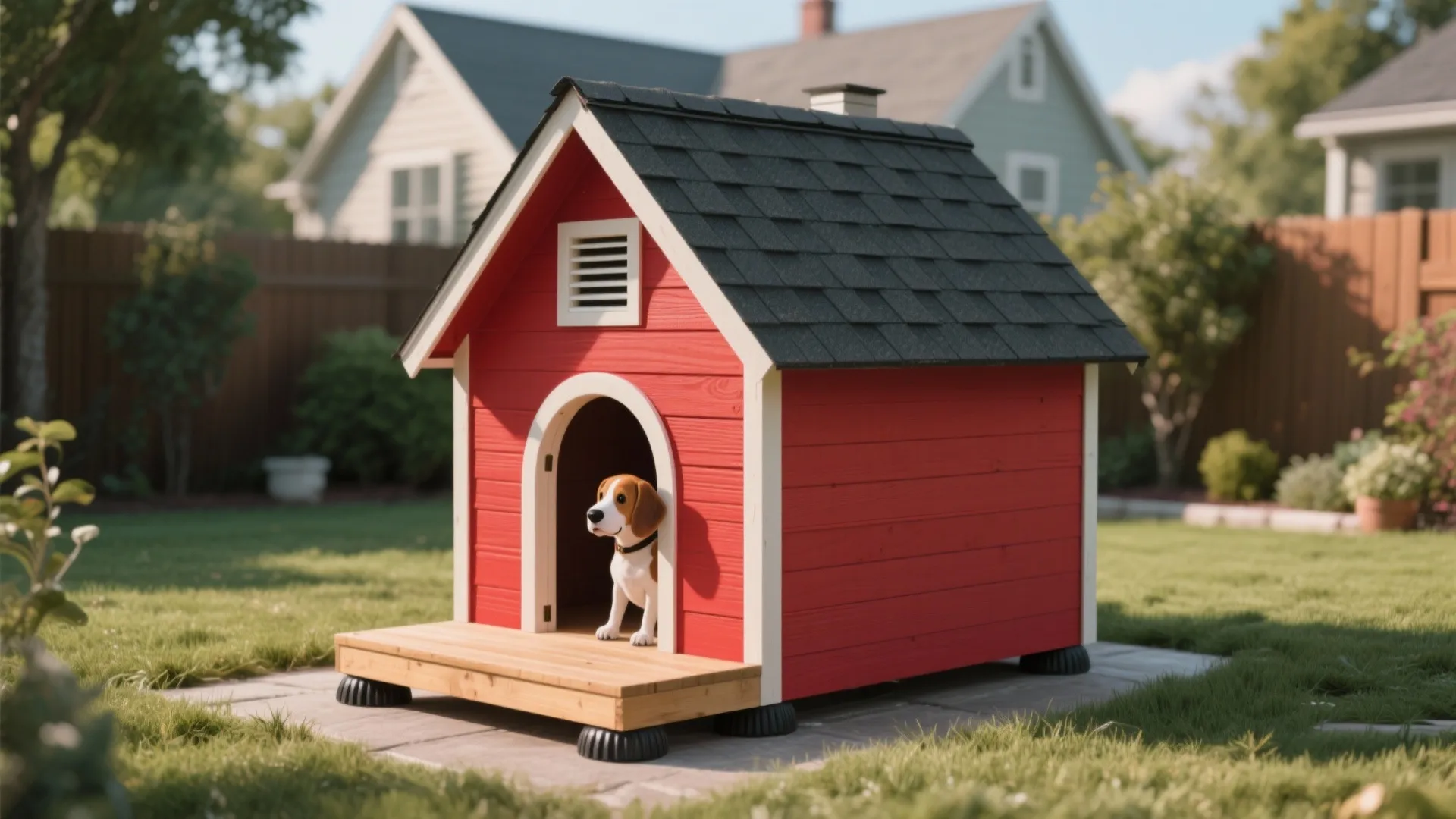 Snoopy Dog House DIY: Build Your Own Iconic Pup Shelter: 1 Minute to Discover How to Create a Snoopy-Inspired Dog House at Home