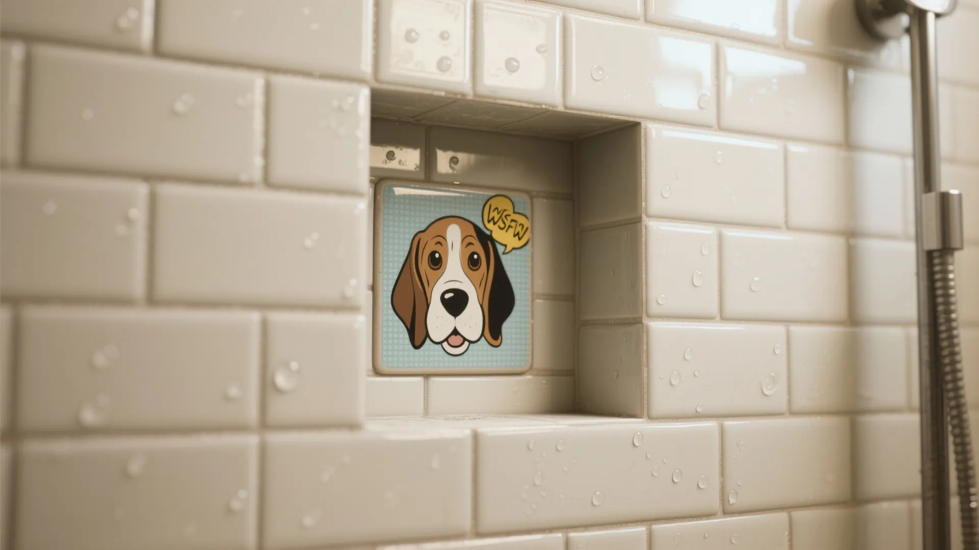 2. Snoopy Tile Niche or Border