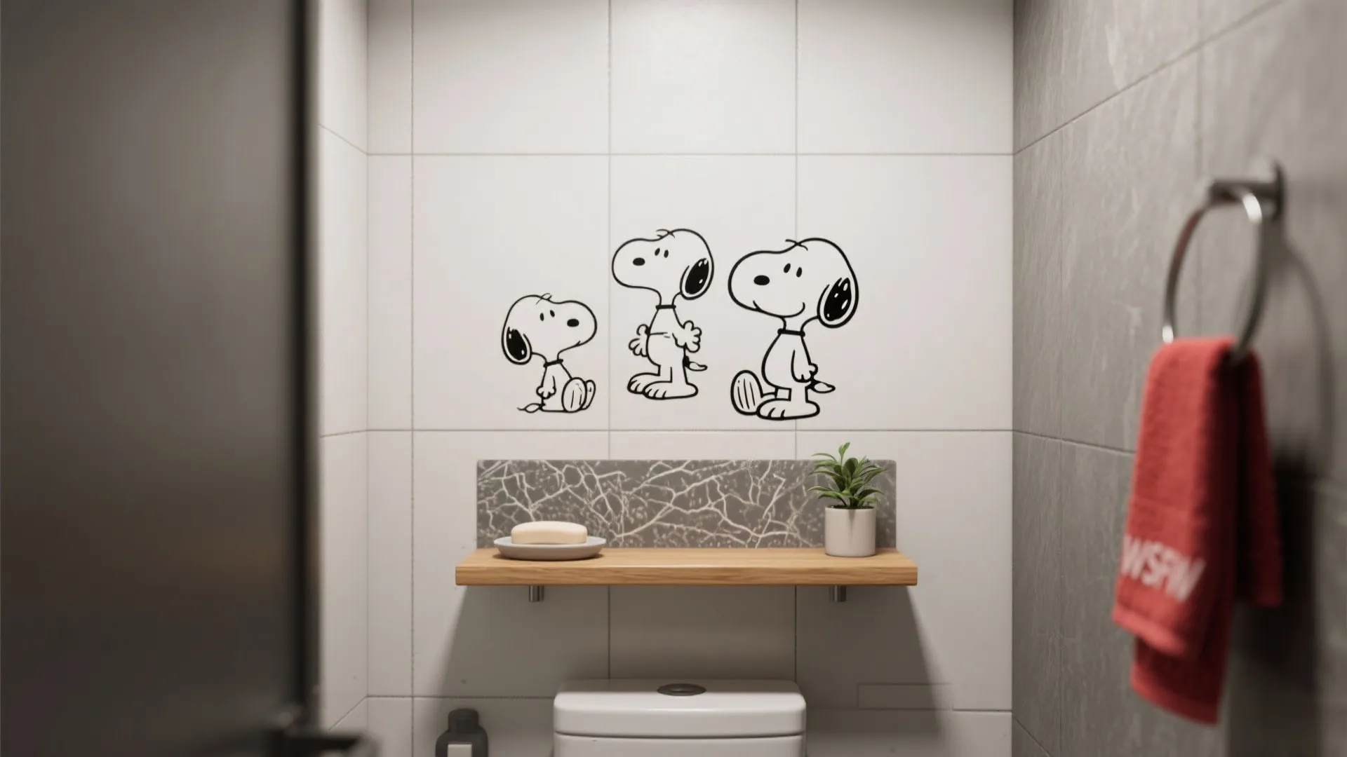5 Snoopy Bathroom Decor Ideas: Playful Snoopy bathroom decor ideas for small spaces that pack personality without the chaos