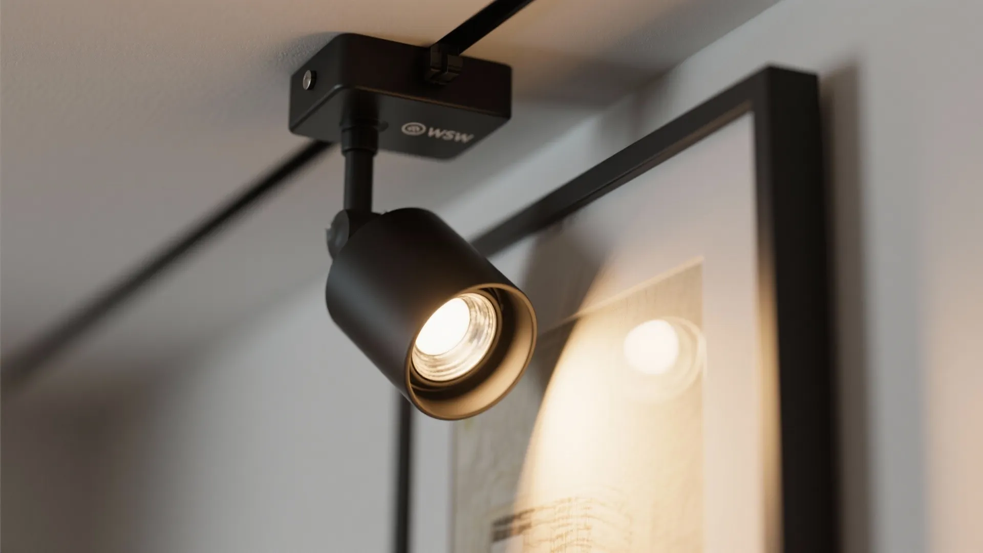 4) Picture-perfect accenting for art and shelves