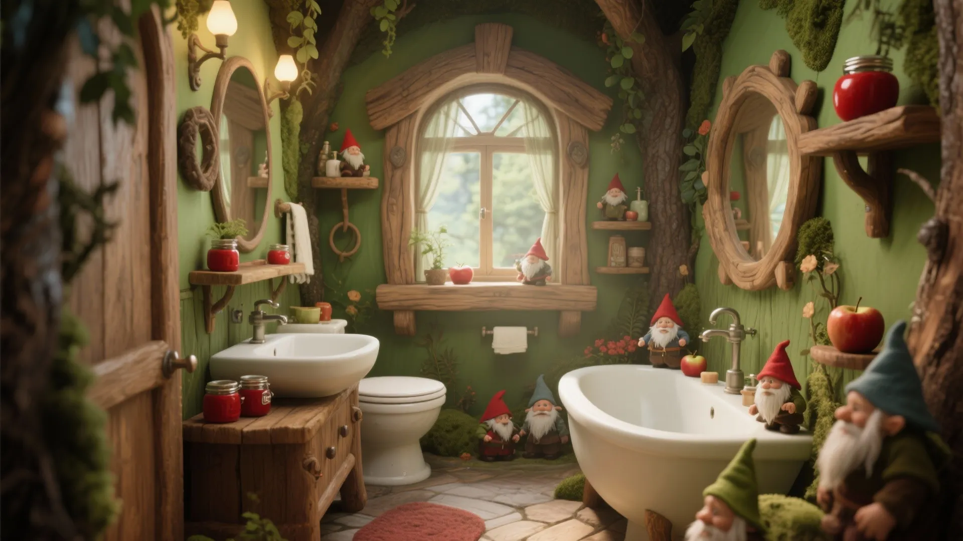 10. Snow White Woodland Nook