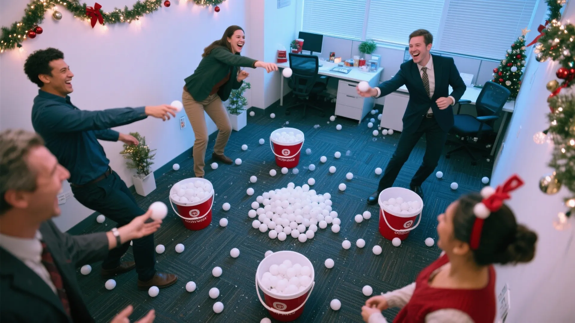 8. Snowball Toss